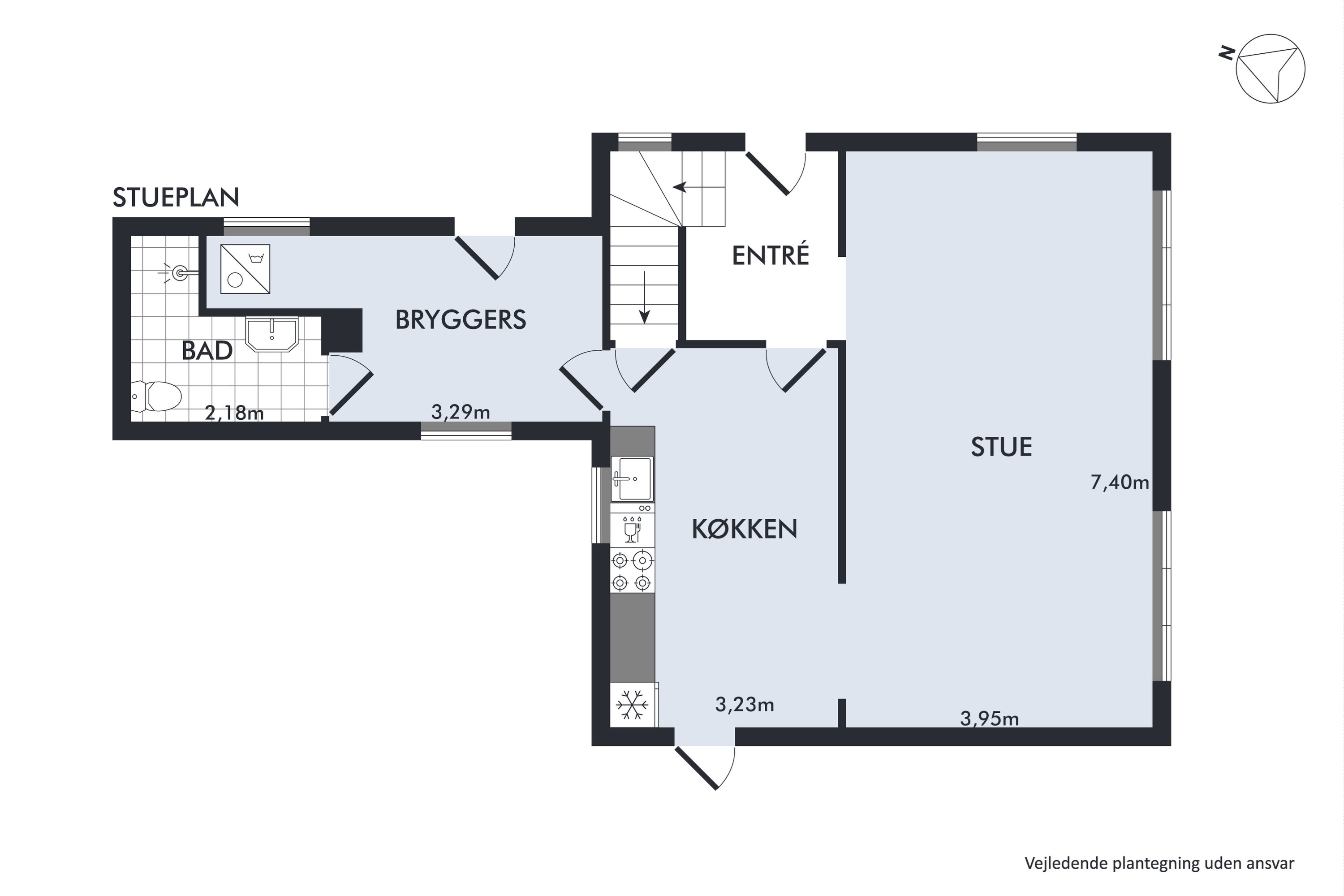 Plantegninger billede af Ravsted Mellemgade 4, Ravsted, 6372 Bylderup-Bov