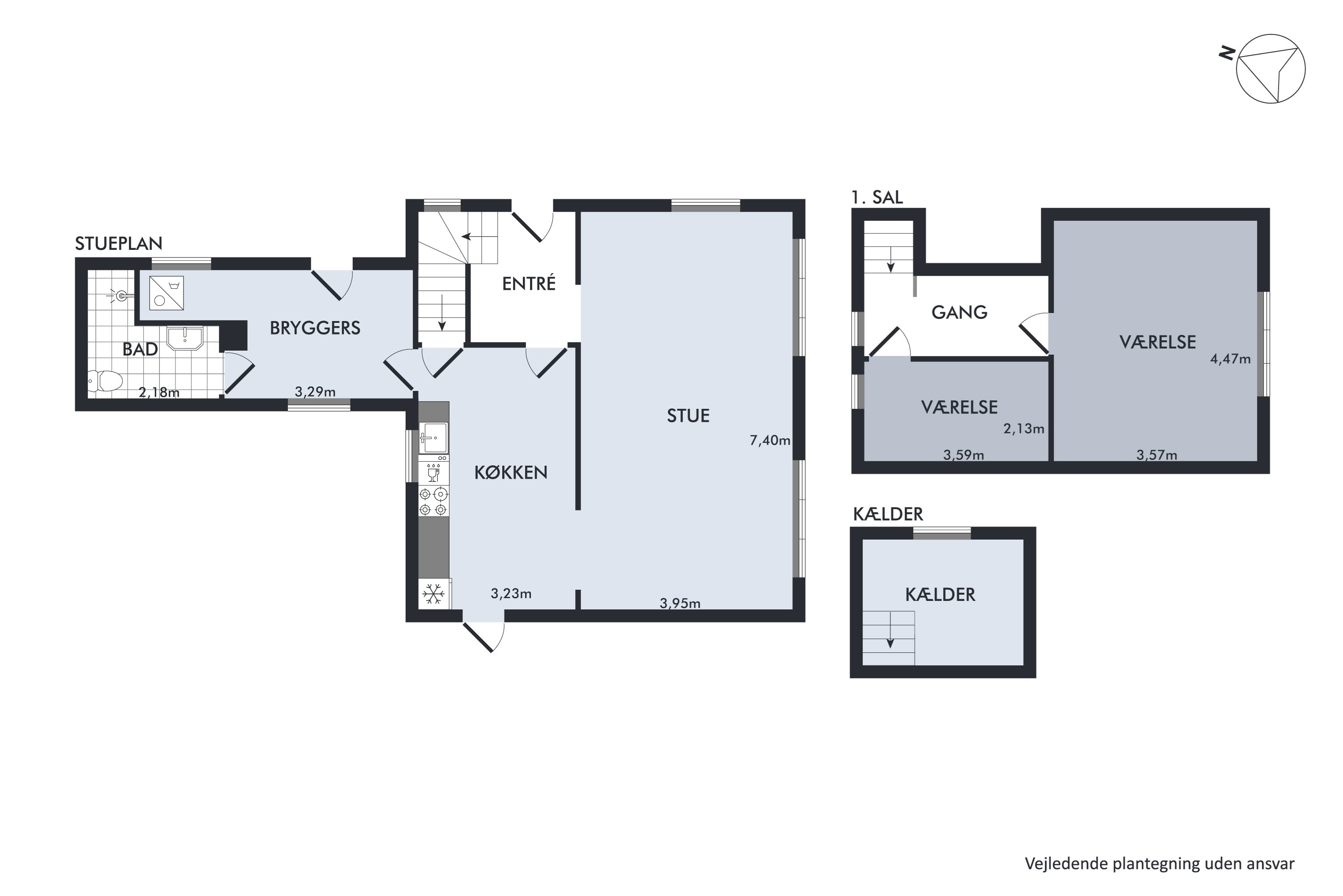 Plantegninger billede af Ravsted Mellemgade 4, Ravsted, 6372 Bylderup-Bov