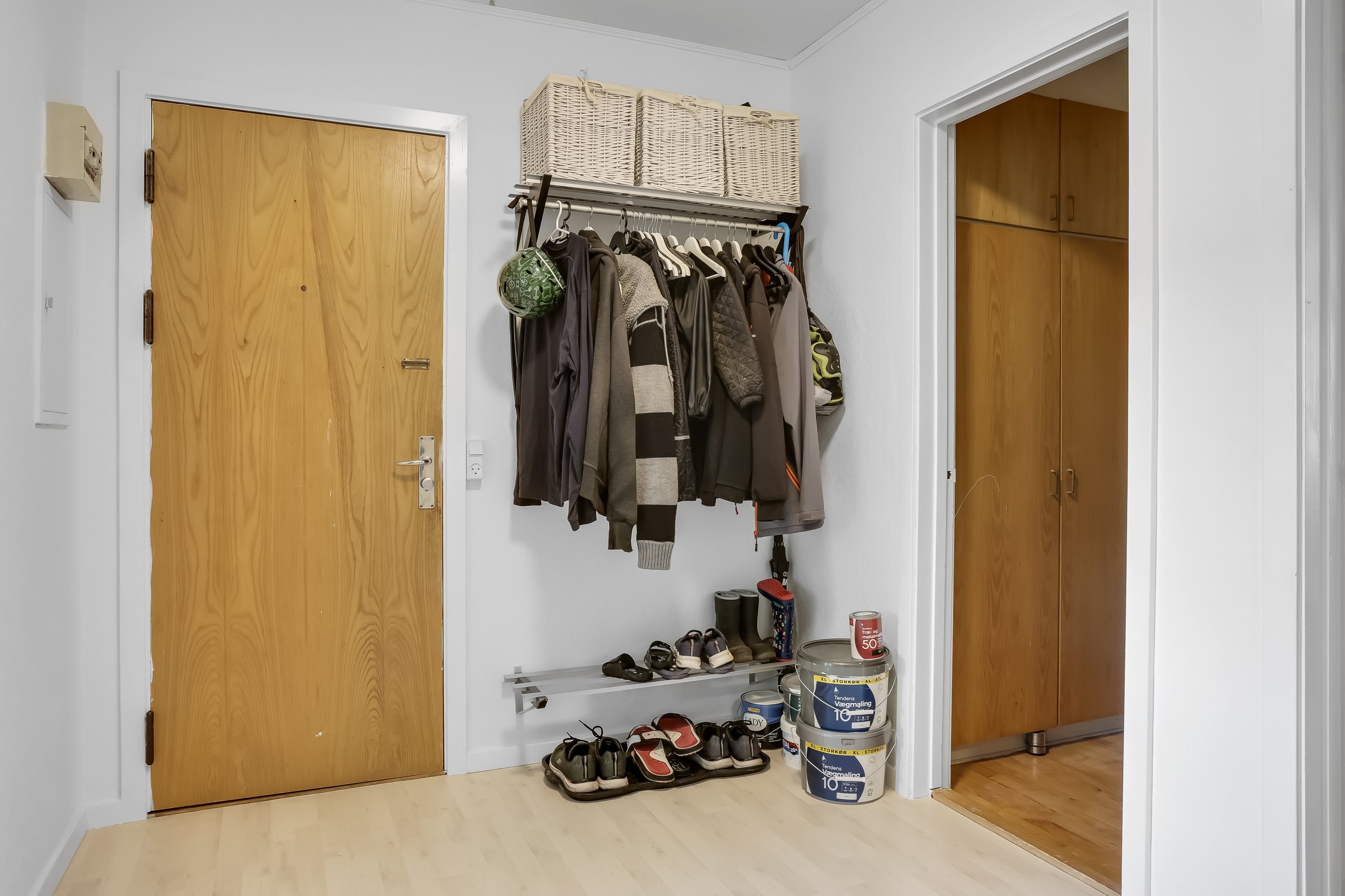 Fremhævet entré billede i fuldskærmstilstand. Billede af Pebermyntevej 51, 1. tv., 8800 Viborg