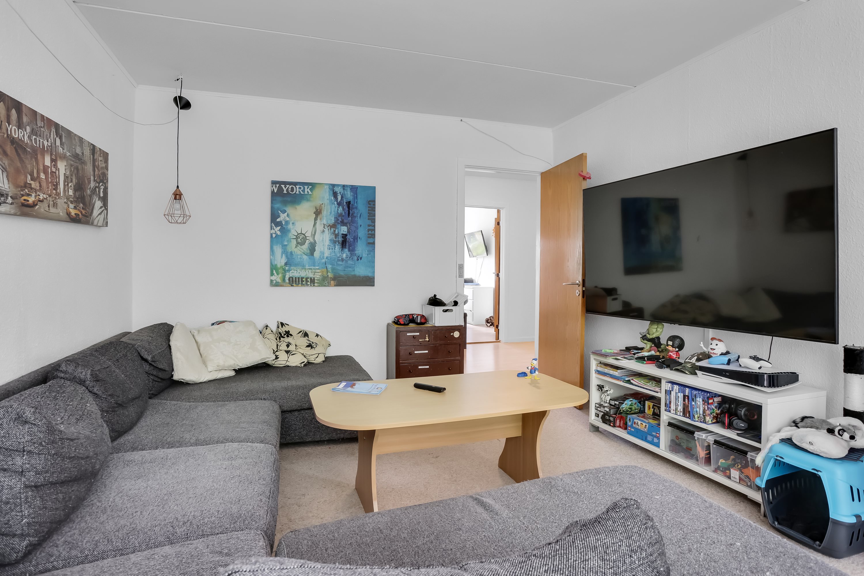 Fremhævet stue billede i fuldskærmstilstand. Billede af Pebermyntevej 51, 1. tv., 8800 Viborg