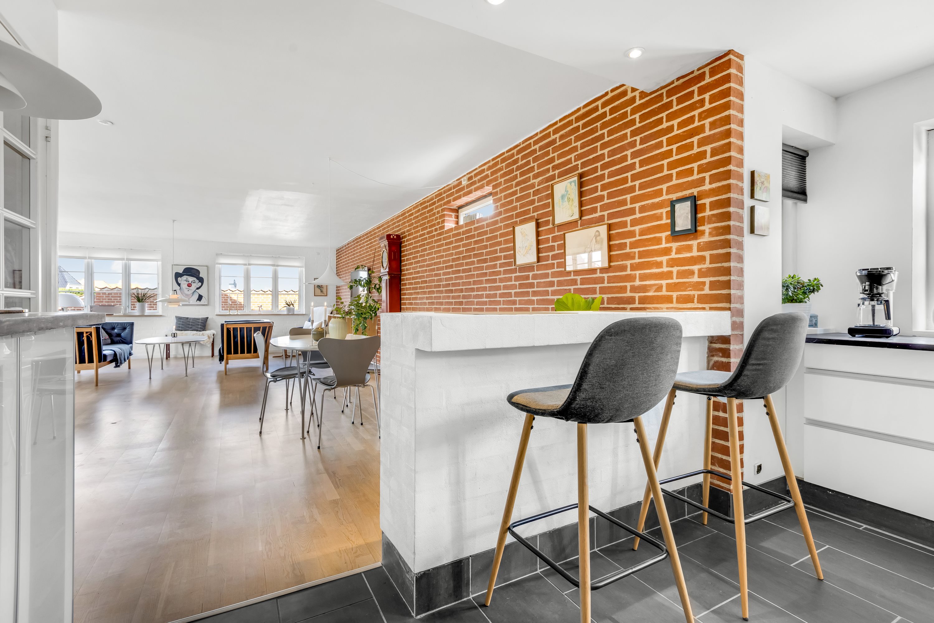 Fremhævet køkken billede i fuldskærmstilstand. Billede af Kongelyset 126, 4200 Slagelse