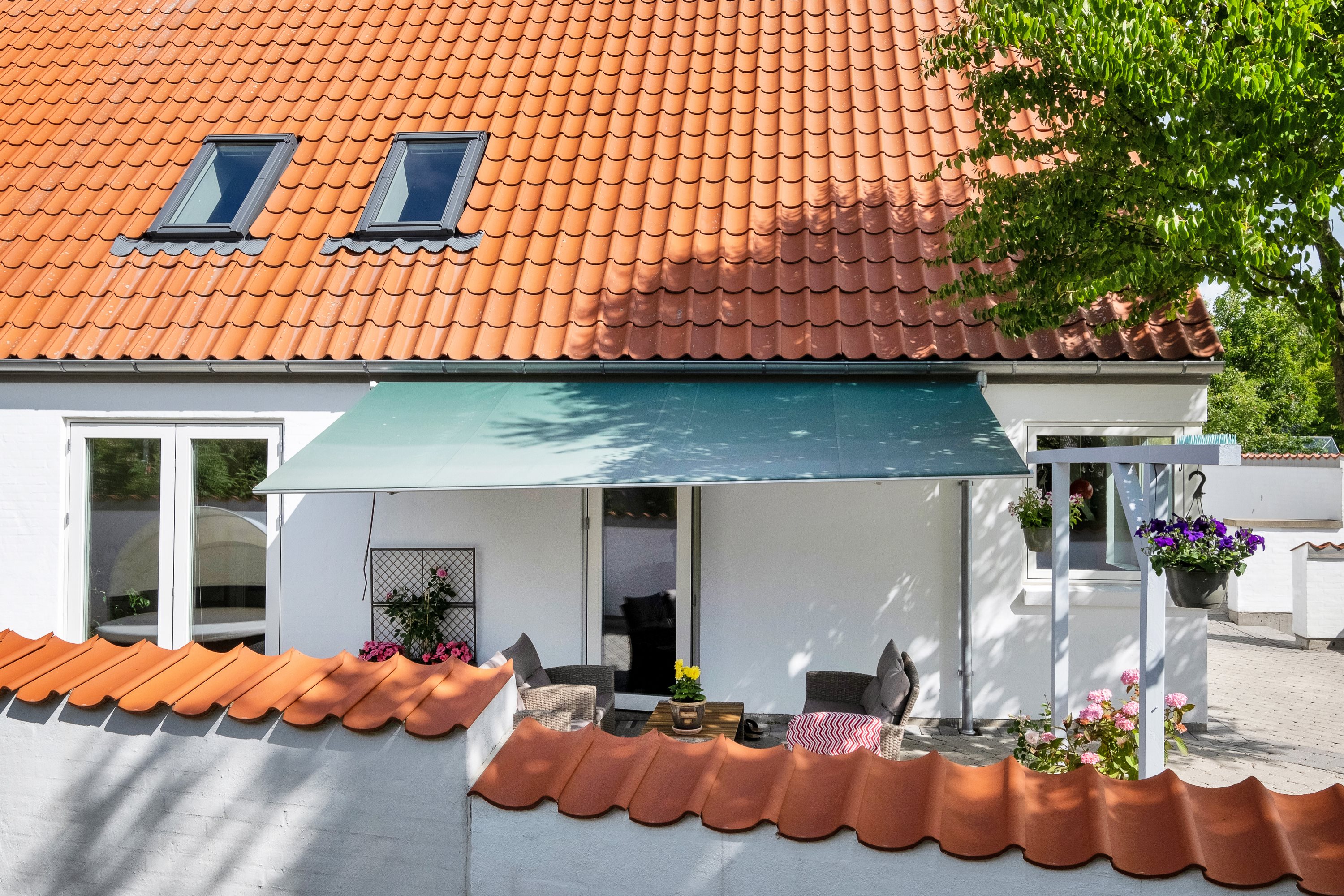 Fremhævet terrasse billede i fuldskærmstilstand. Billede af Elsted Kirkevej 9, 8520 Lystrup