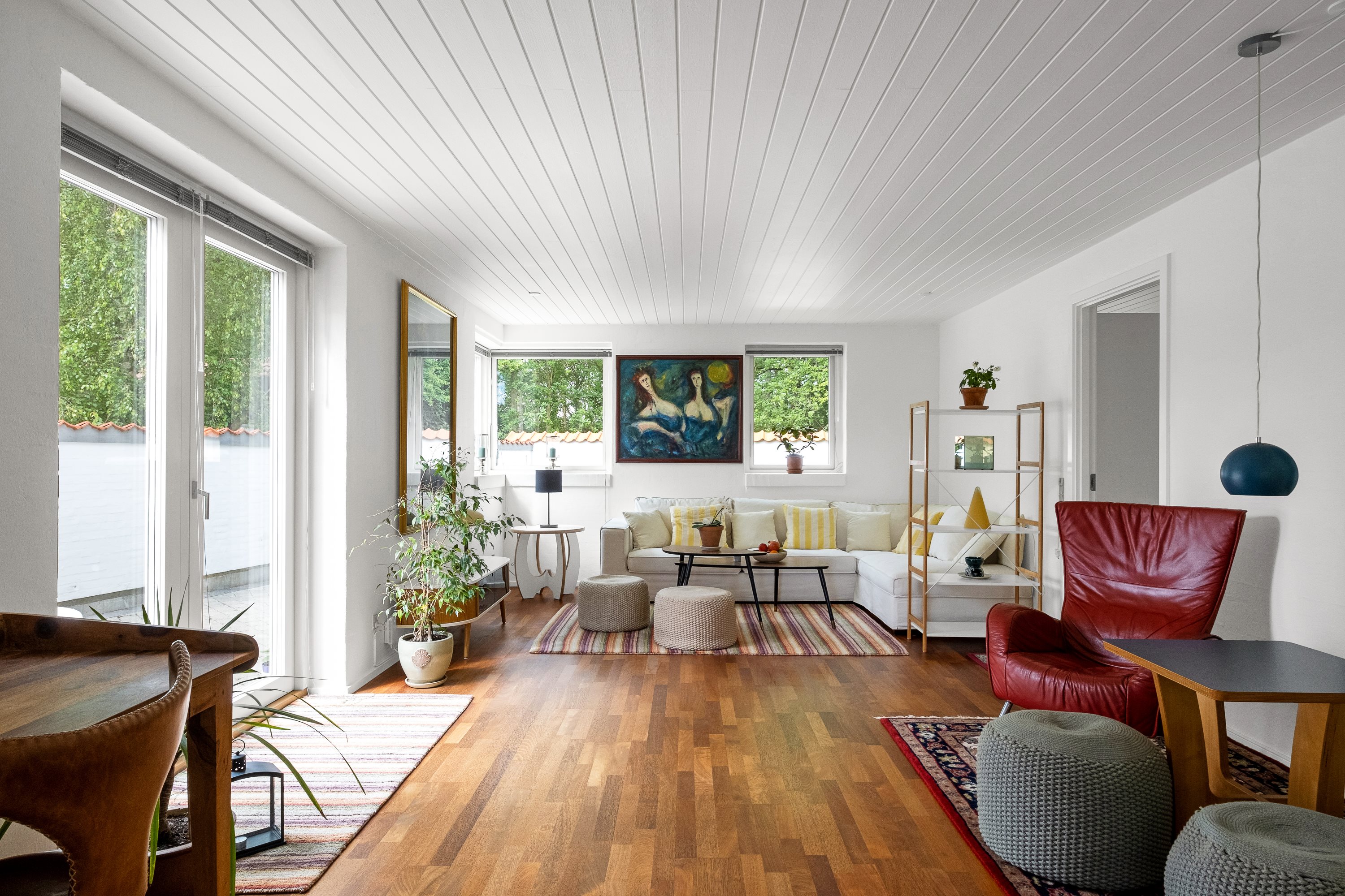 Fremhævet stue billede i fuldskærmstilstand. Billede af Elsted Kirkevej 9, 8520 Lystrup