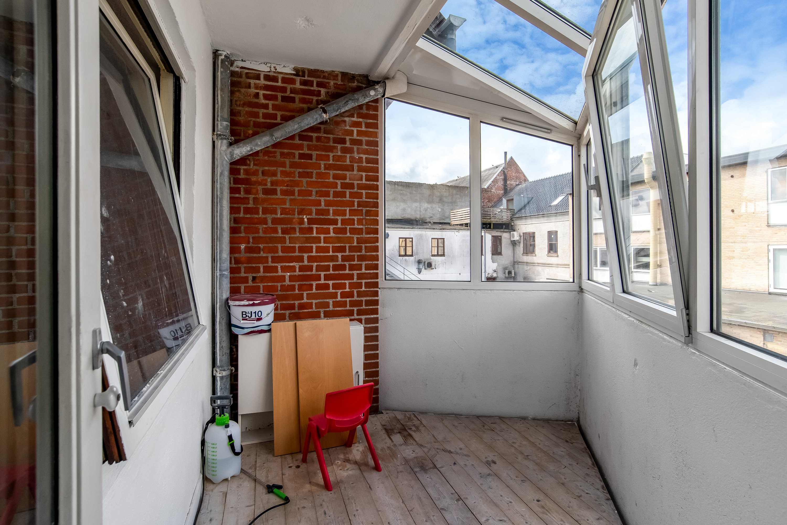 Fremhævet altan billede i fuldskærmstilstand. Billede af Brogården 1, 1. th., 7500 Holstebro