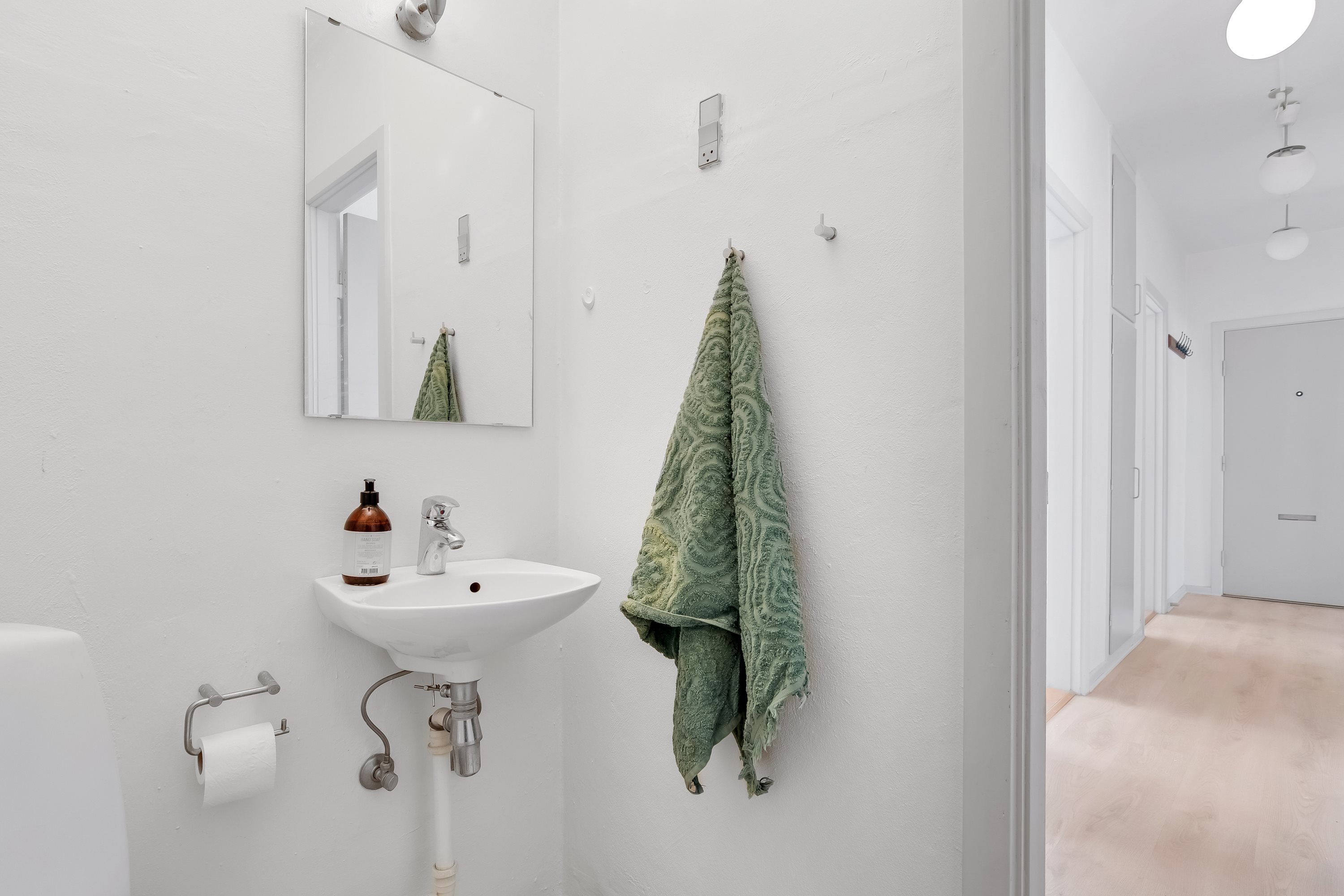 Fremhævet badeværelse billede i fuldskærmstilstand. Billede af Brogården 1, 1. th., 7500 Holstebro