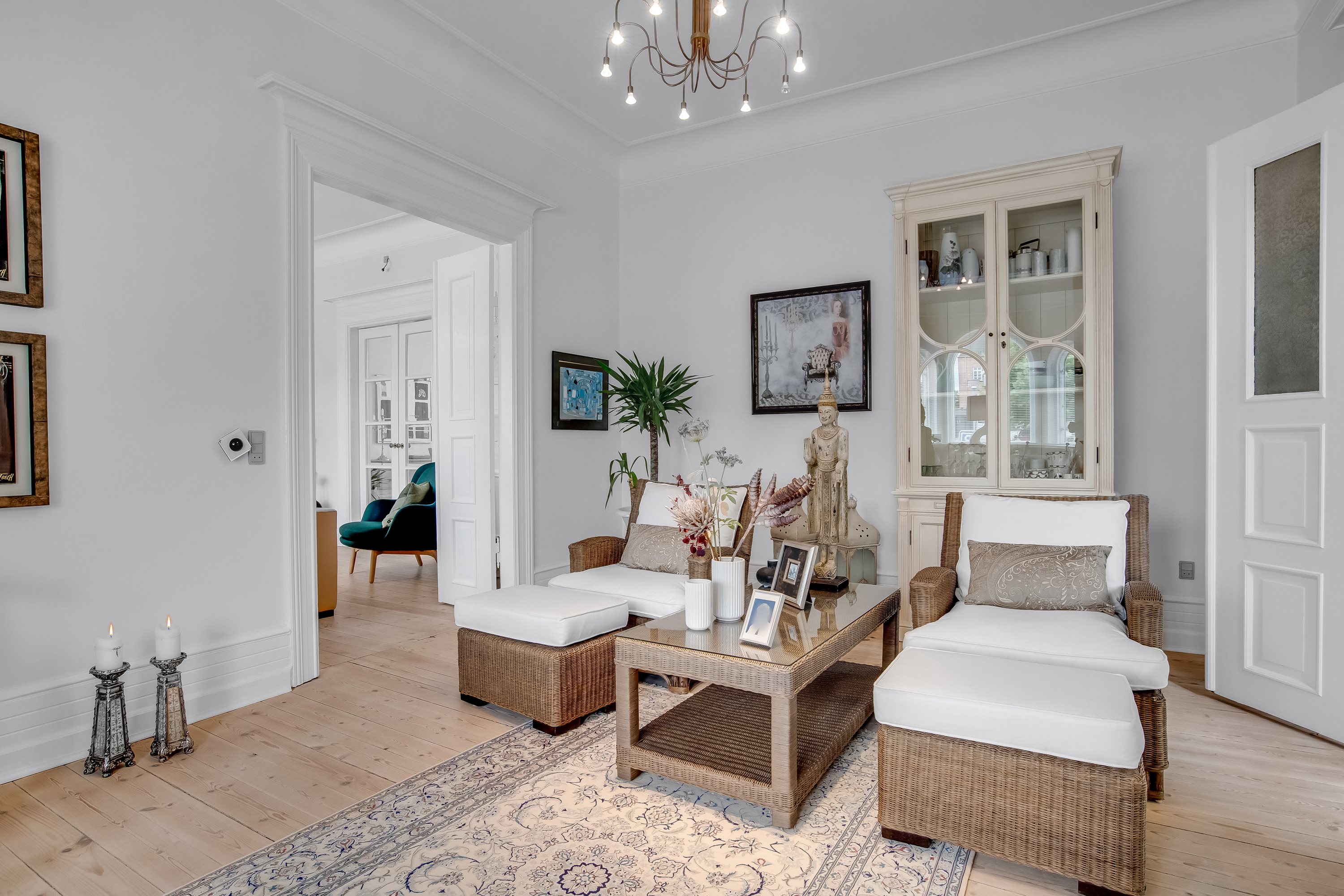 Fremhævet stue billede i fuldskærmstilstand. Billede af Danmarksgade 19, 7500 Holstebro