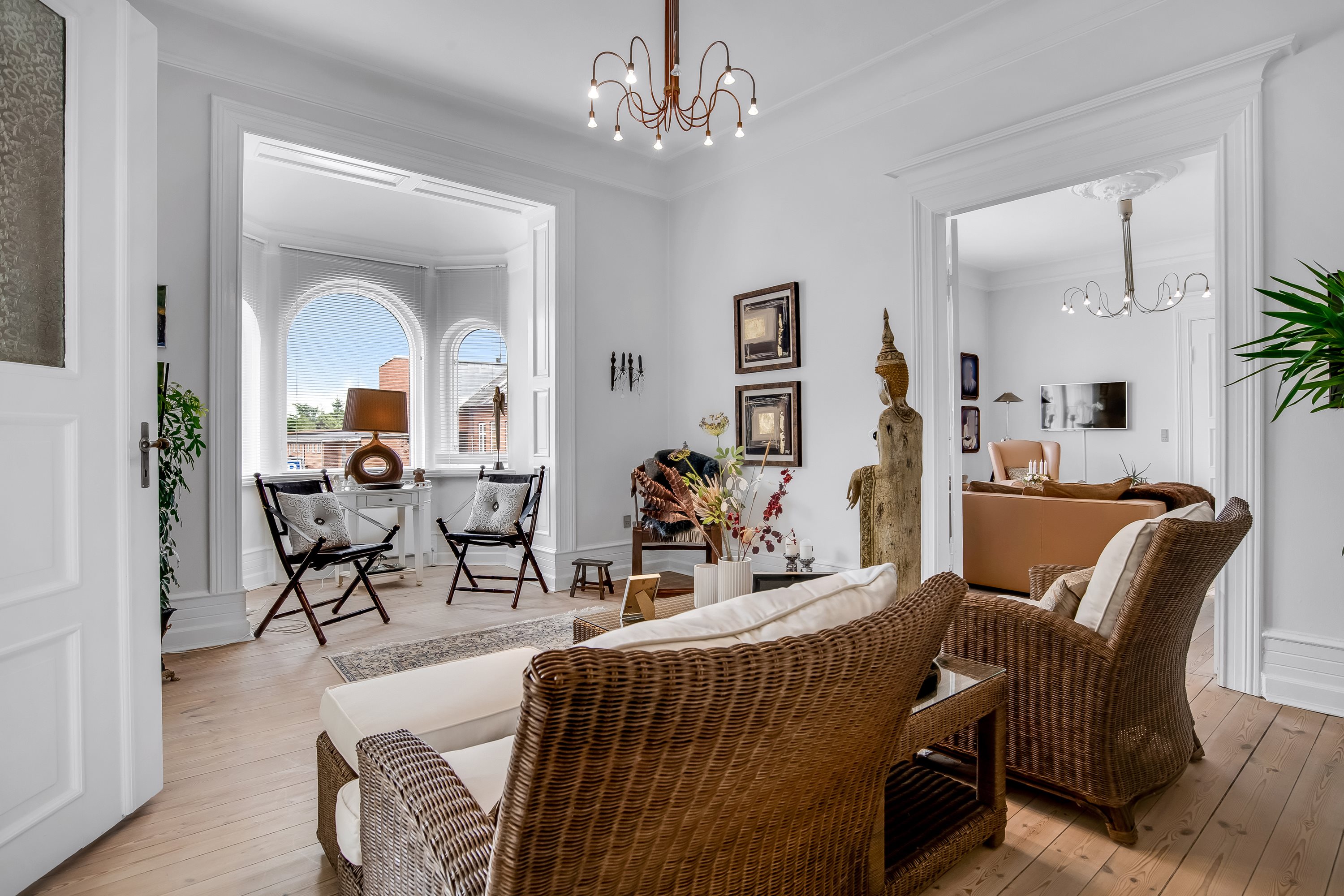 Fremhævet stue billede i fuldskærmstilstand. Billede af Danmarksgade 19, 7500 Holstebro