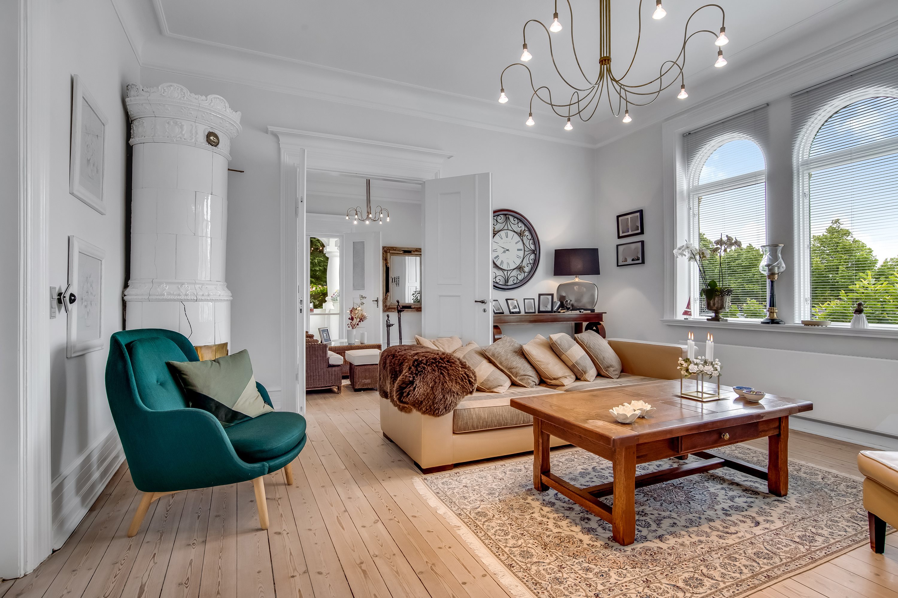 Fremhævet stue billede i fuldskærmstilstand. Billede af Danmarksgade 19, 7500 Holstebro