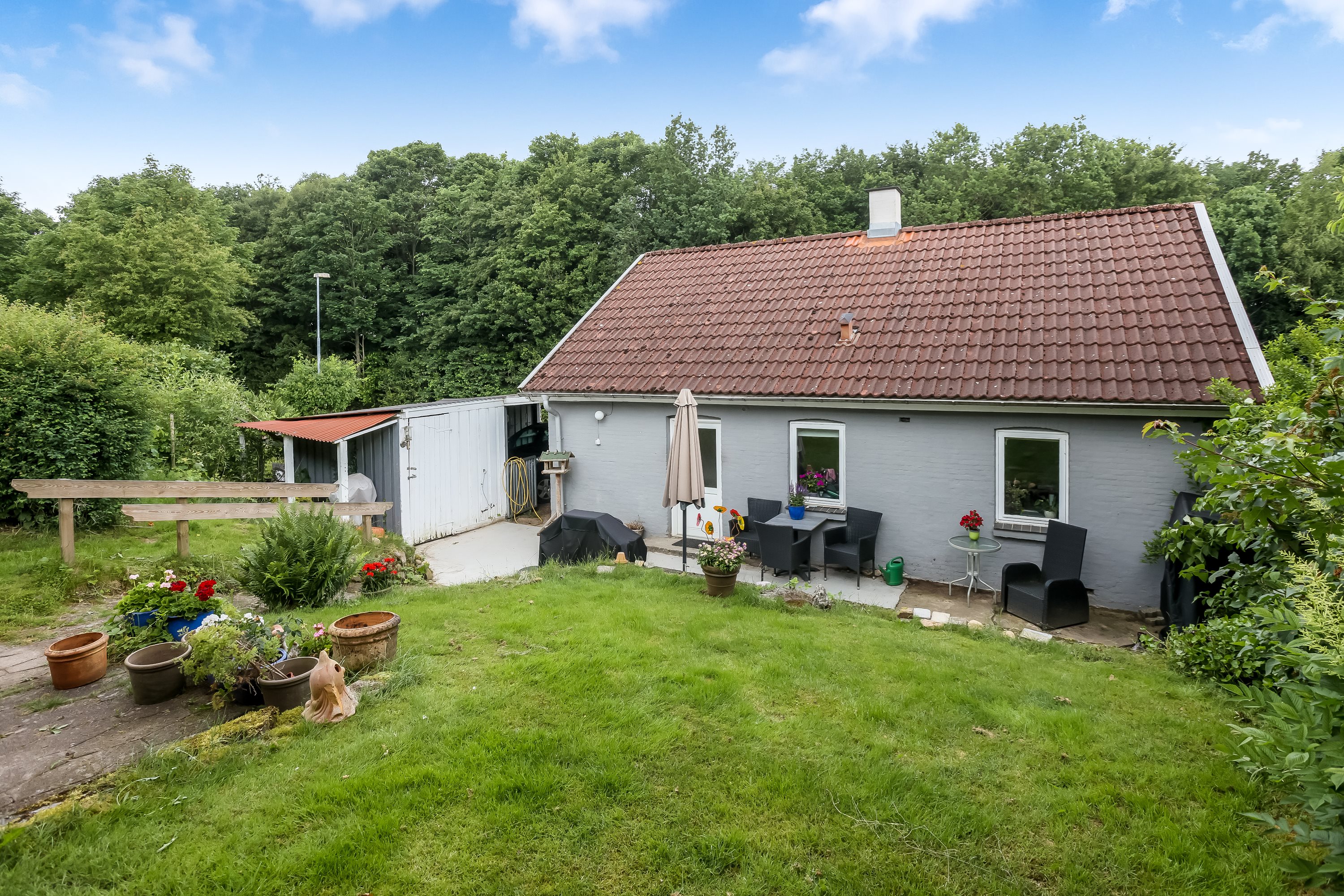 Miniaturebillede 1: ejendommen. Billede af Kjærgårdsvej 3, Sparkær, 8800 Viborg