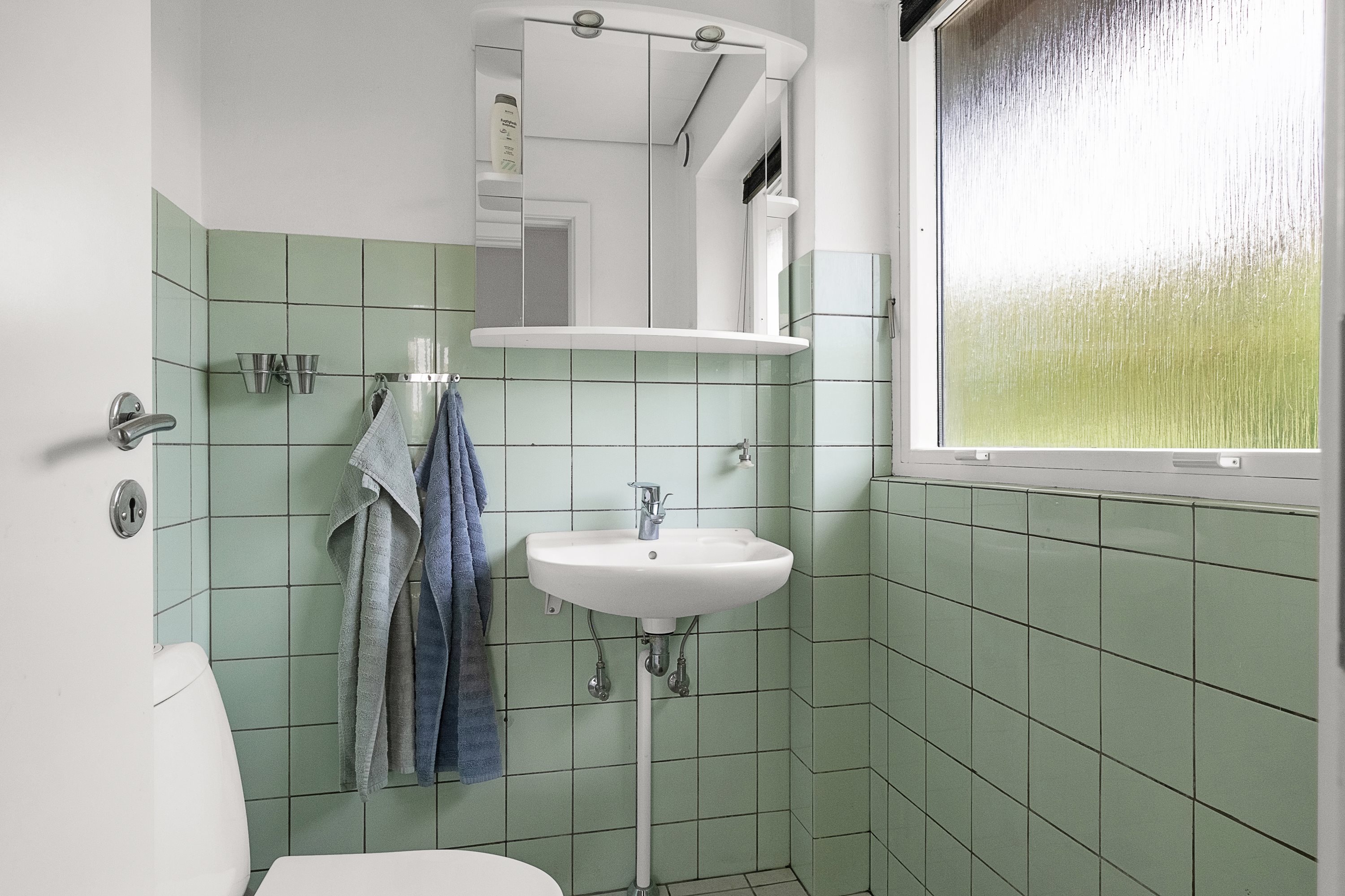 Fremhævet badeværelse billede i fuldskærmstilstand. Billede af Spergelbakken 10, 8520 Lystrup