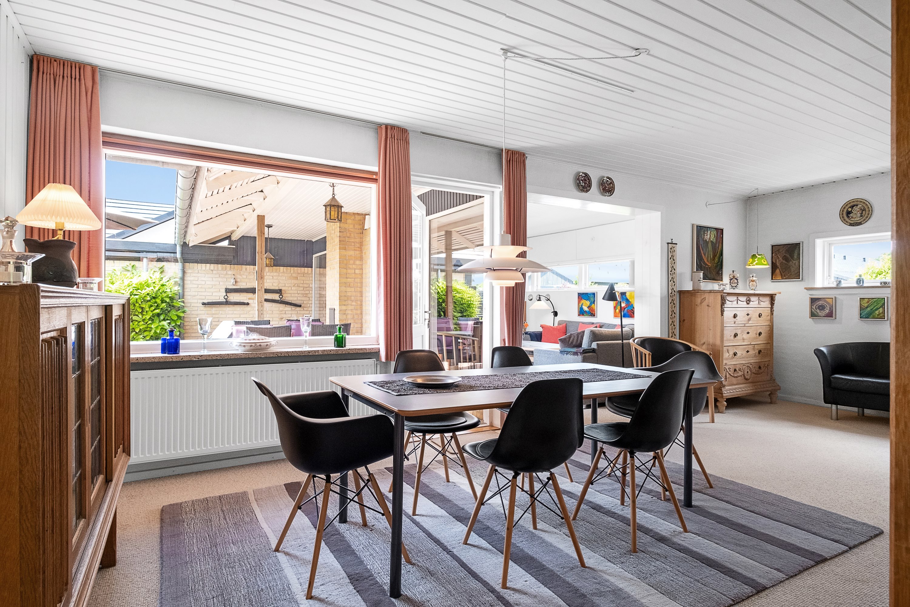 Fremhævet stue billede i fuldskærmstilstand. Billede af Spergelbakken 10, 8520 Lystrup