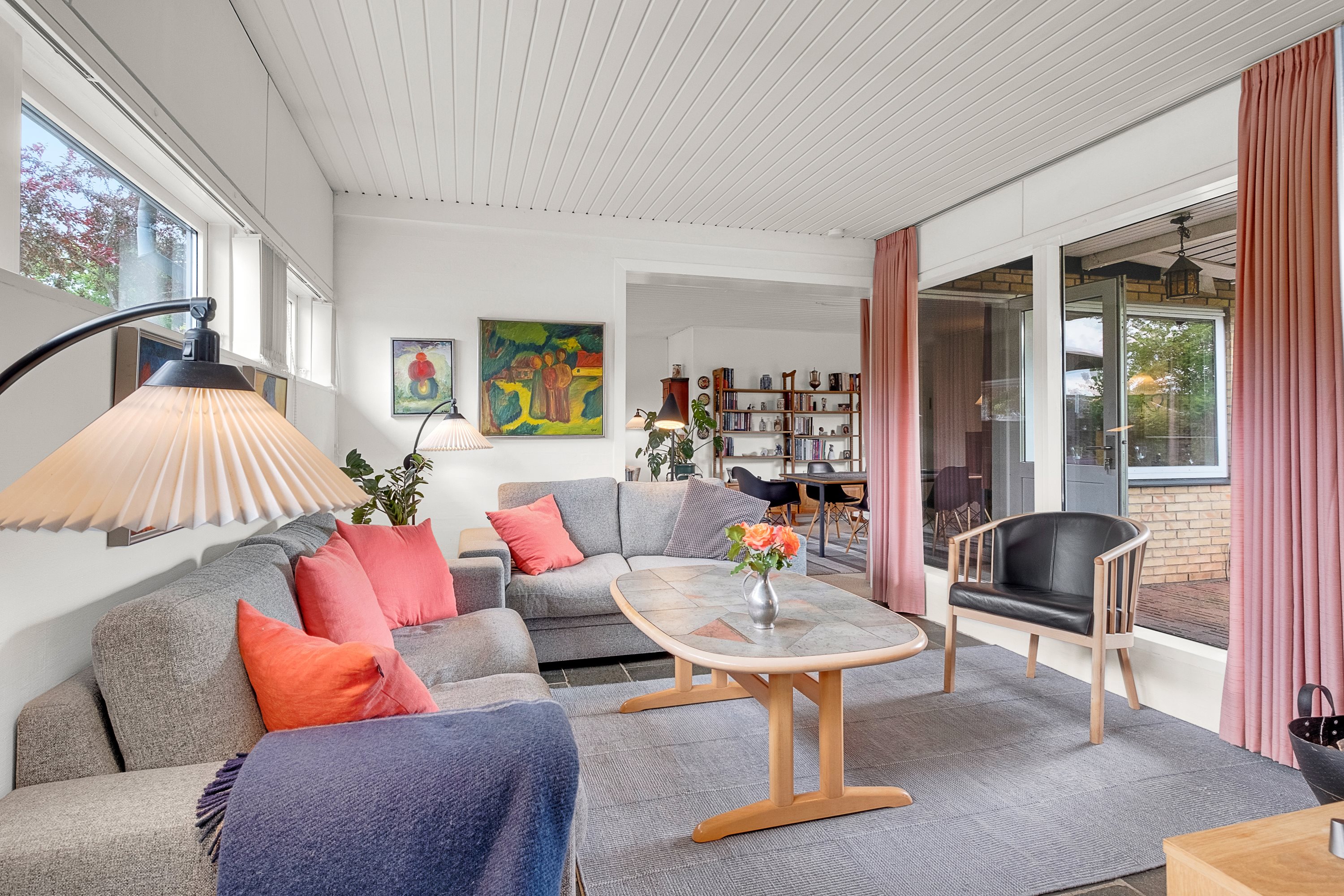 Fremhævet stue billede i fuldskærmstilstand. Billede af Spergelbakken 10, 8520 Lystrup