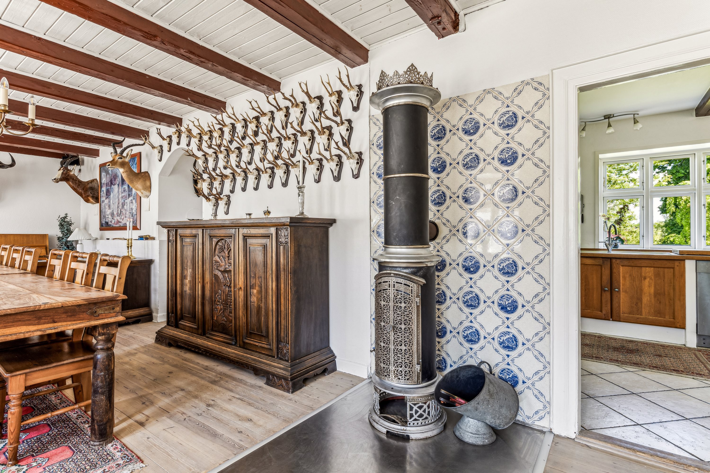 Fremhævet spisestue billede i fuldskærmstilstand. Billede af Hyllerødvej 4A, 8783 Hornsyld