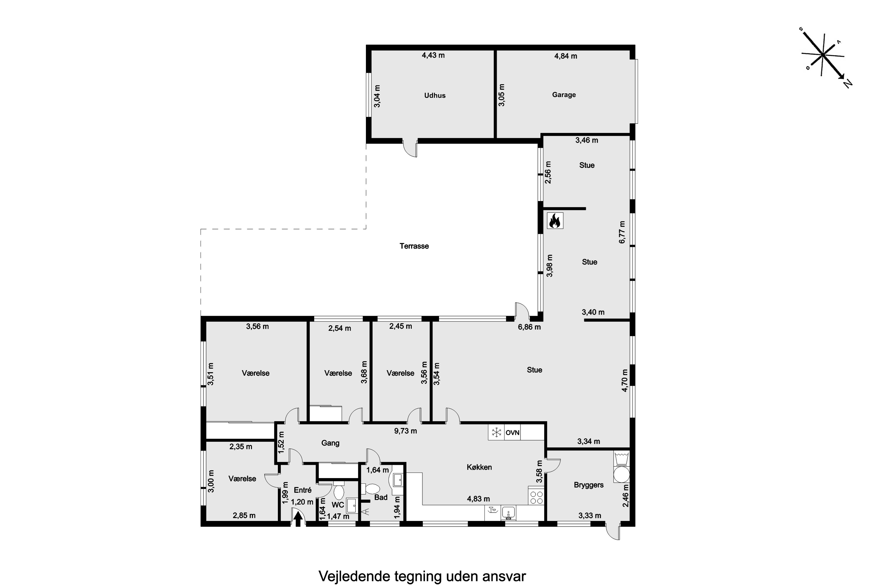 Plantegninger billede af Spergelbakken 10, 8520 Lystrup