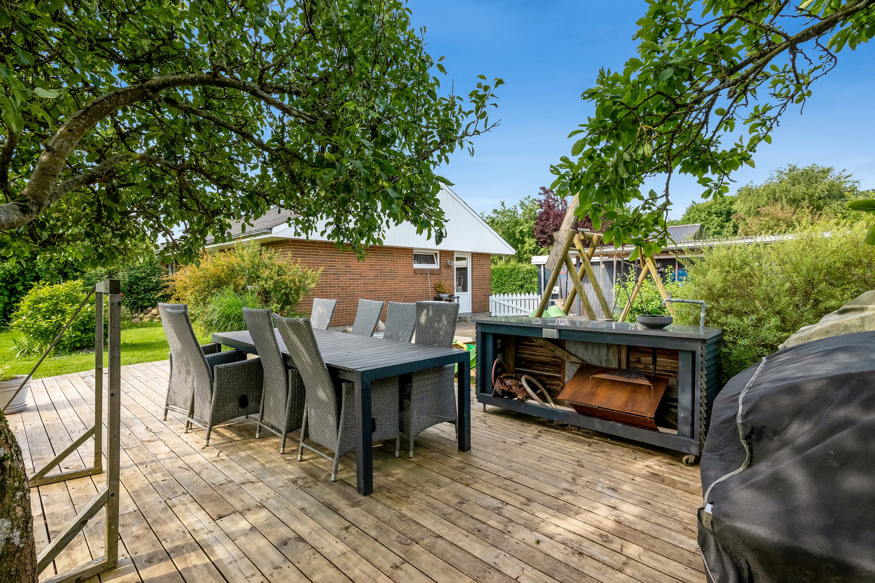 Miniaturebillede 1: terrasse. Billede af Havrevænget 28, 6990 Ulfborg