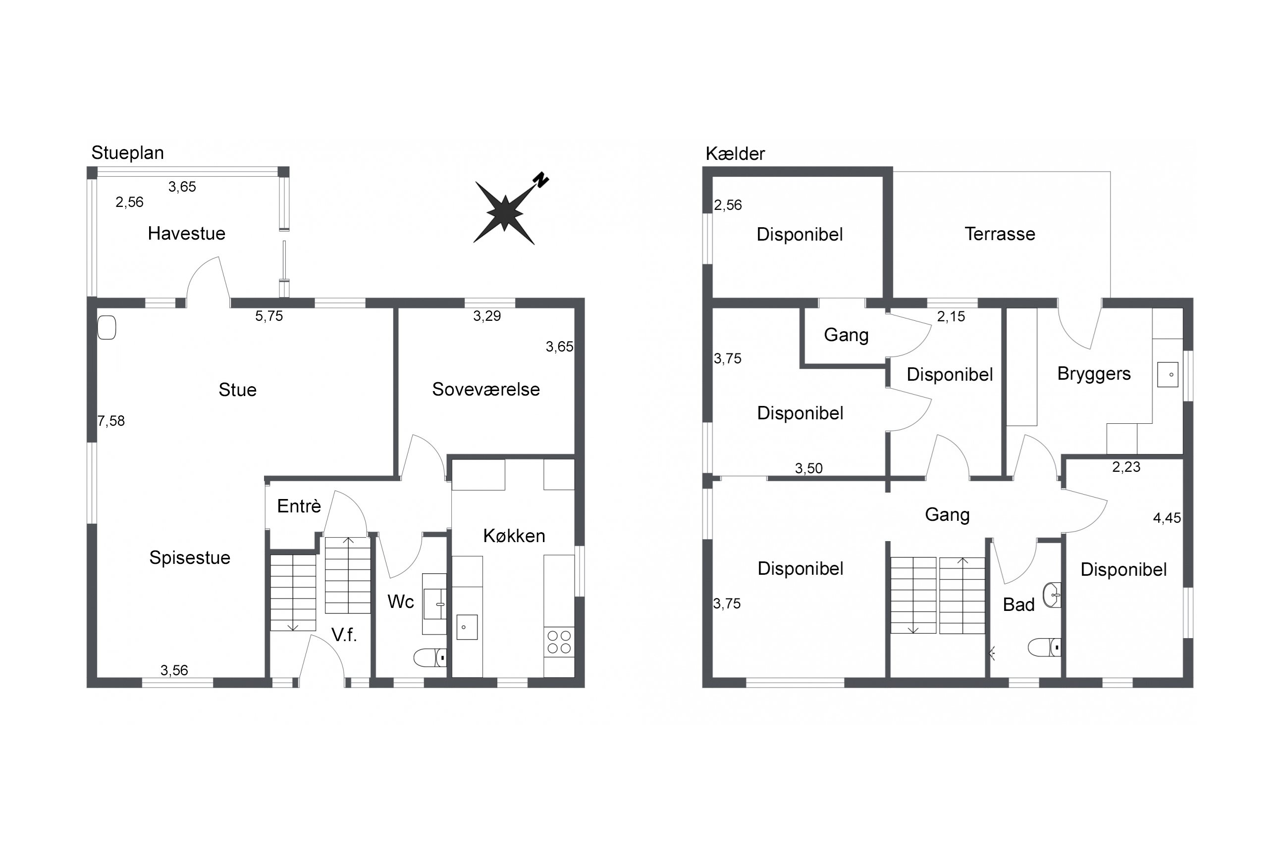 Plantegninger billede af Hørmestedvej 309, Hørmested, 9870 Sindal