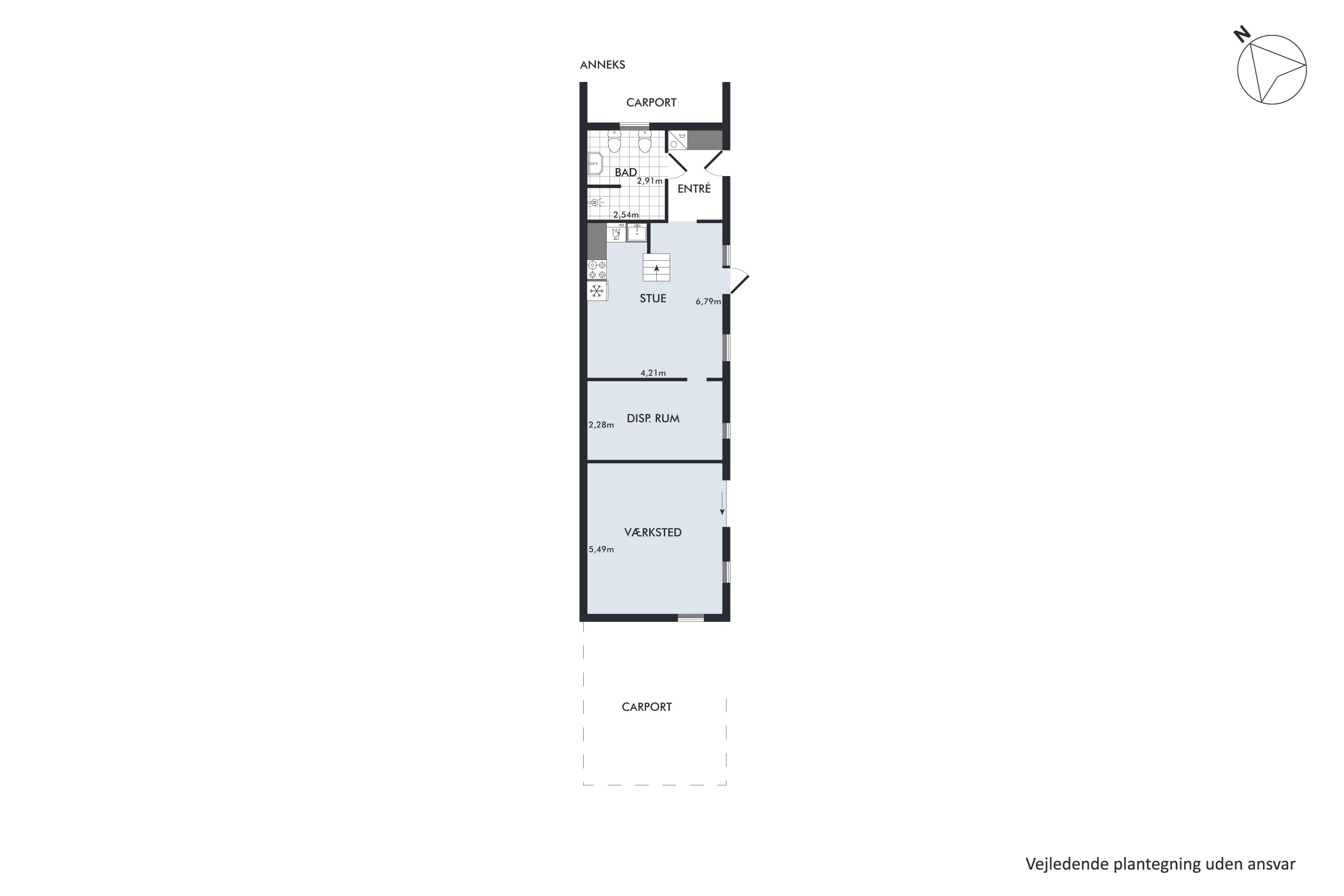Plantegninger billede af Middelfartvej 740, Korsebjerg, 5491 Blommenslyst