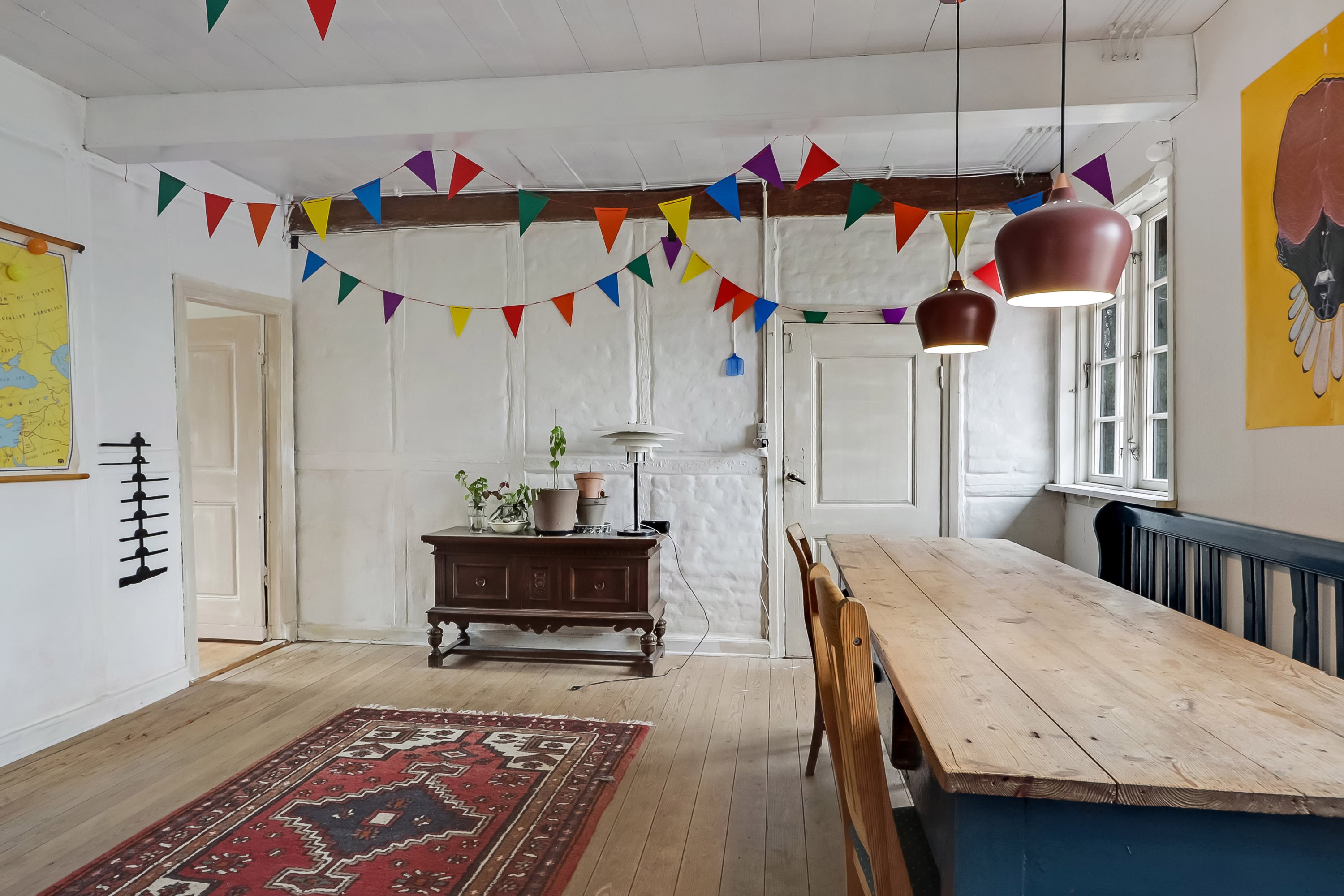 Fremhævet stue billede i fuldskærmstilstand. Billede af Åbyskovvej 27, 5881 Skårup Fyn