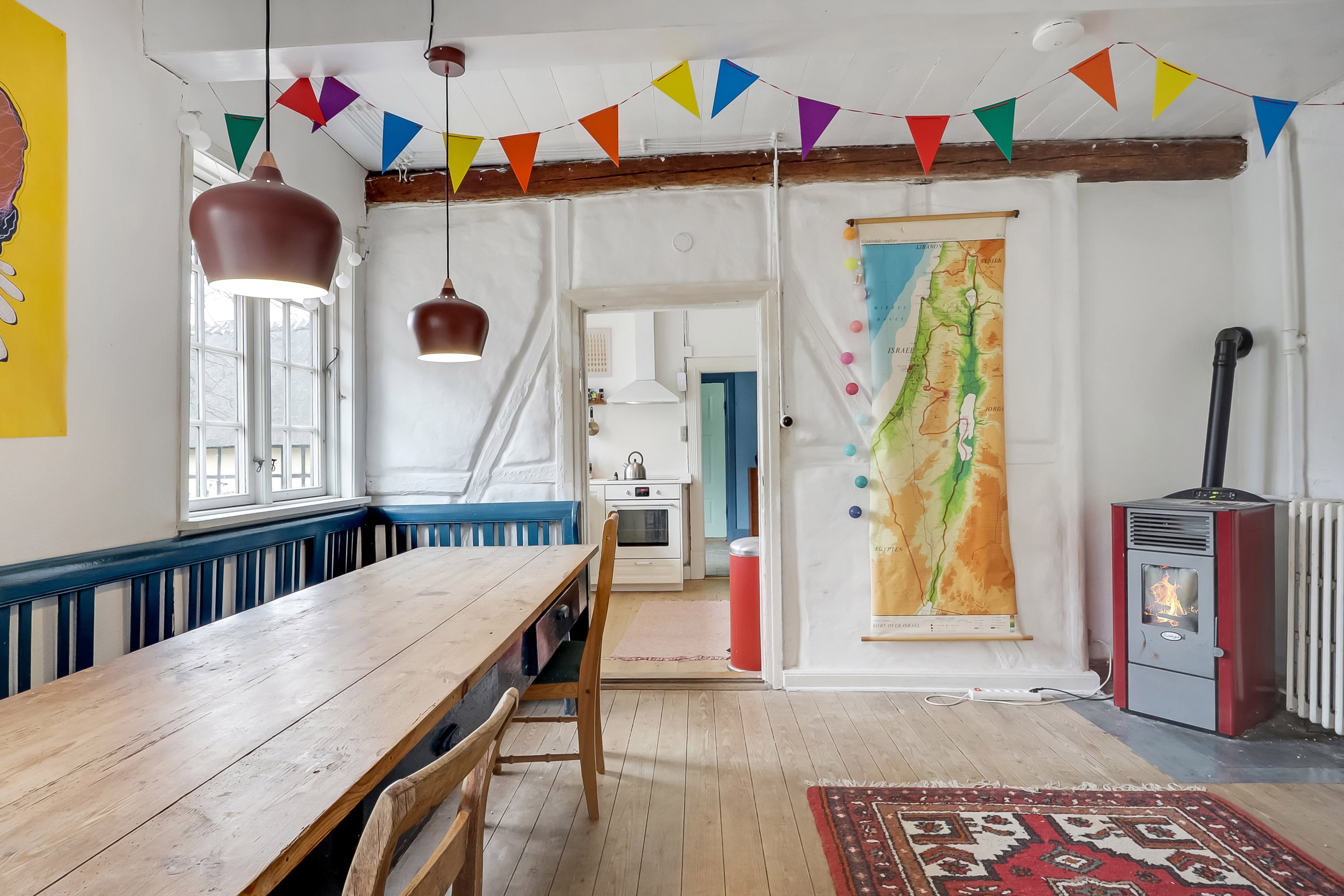 Fremhævet stue billede i fuldskærmstilstand. Billede af Åbyskovvej 27, 5881 Skårup Fyn