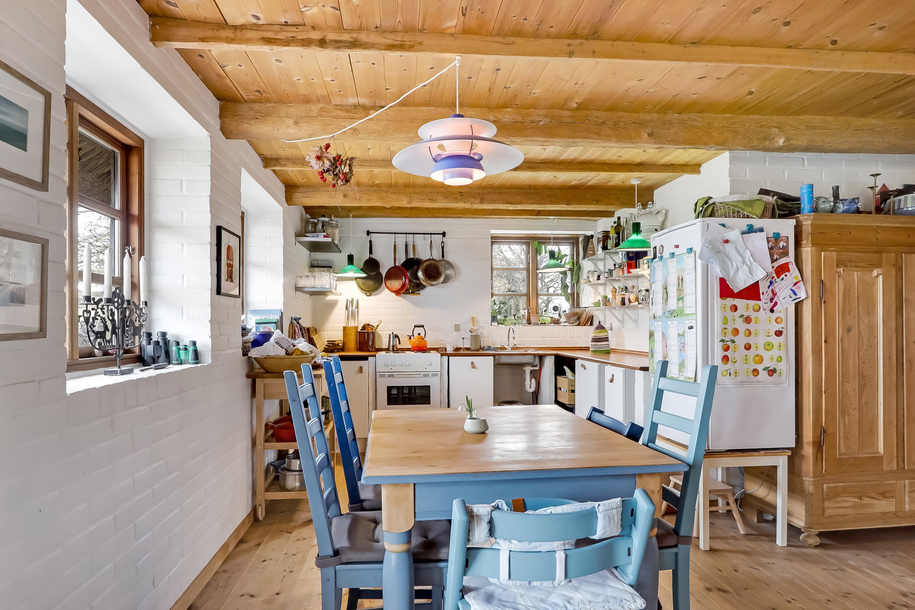 Fremhævet køkken billede i fuldskærmstilstand. Billede af Åbyskovvej 27, 5881 Skårup Fyn