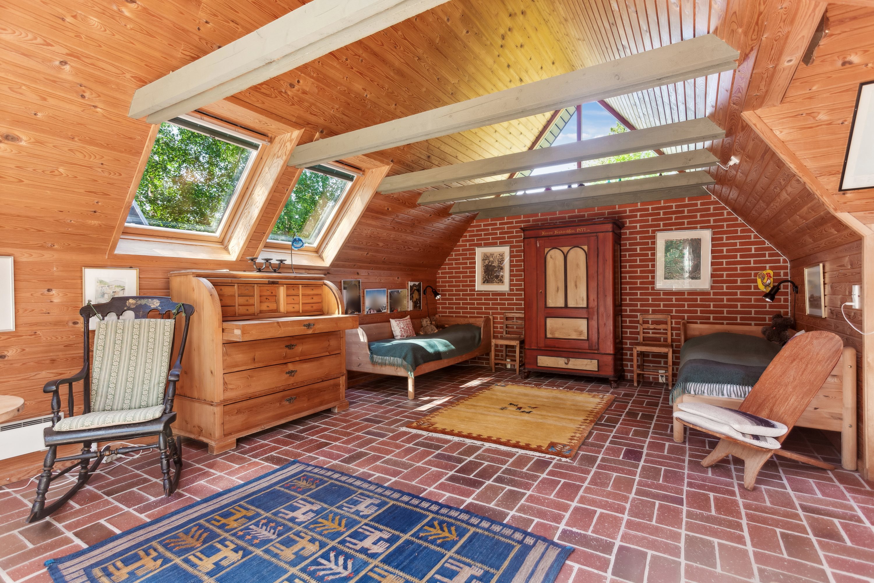 Fremhævet stue billede i fuldskærmstilstand. Billede af Klokkeblomstvej 1, Vesterø, 9940 Læsø