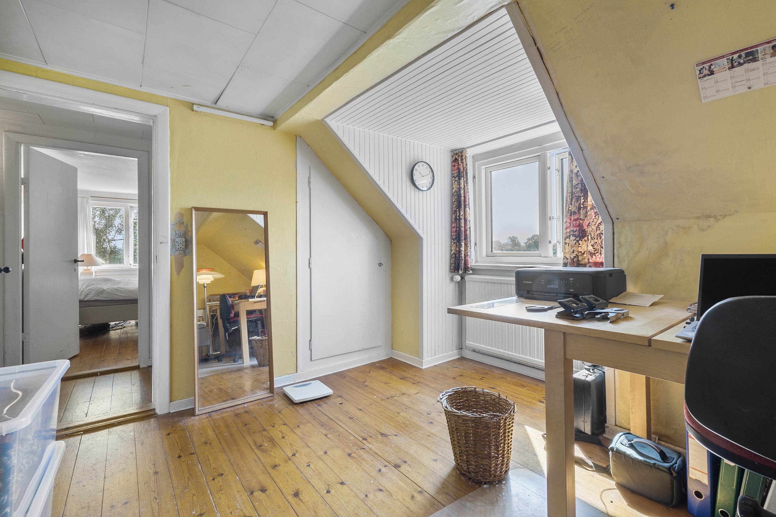 Fremhævet soveværelse billede i fuldskærmstilstand. Billede af Lundevej 11, 5540 Ullerslev