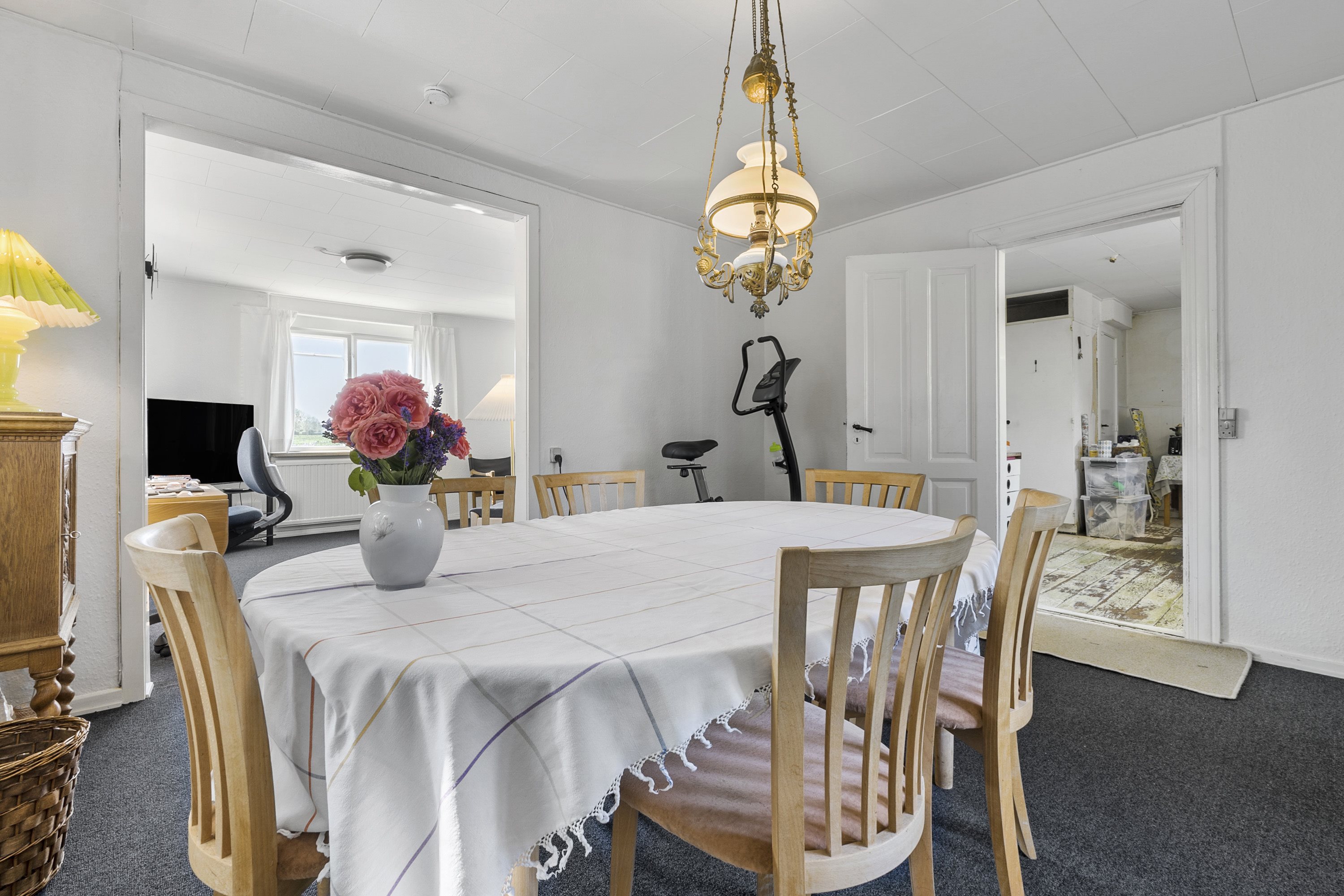 Fremhævet spisestue billede i fuldskærmstilstand. Billede af Lundevej 11, 5540 Ullerslev