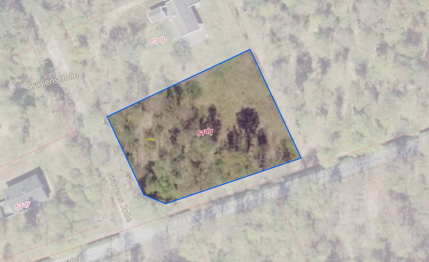 Fremhævet kort billede i fuldskærmstilstand. Billede af Gravens Jolle 4, Nordmarken, 9940 Læsø