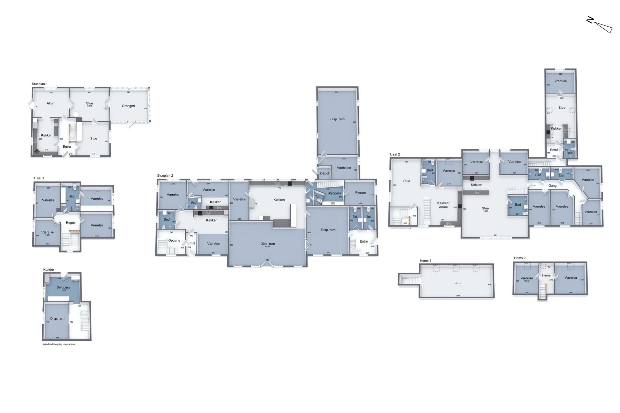 Plantegninger billede af Tåningvej 7, Tåning, 8660 Skanderborg