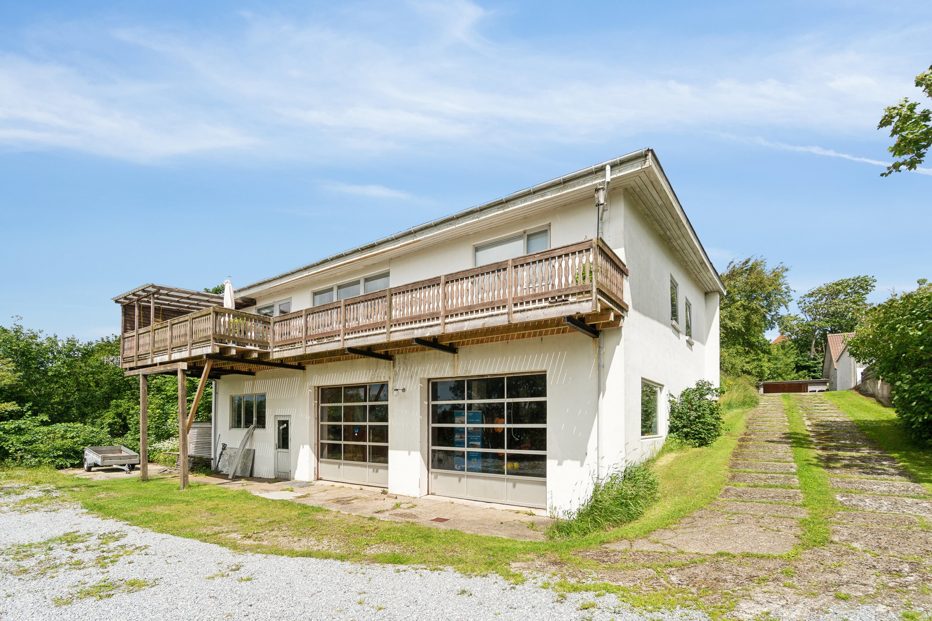 Fremhævet set fra vejen billede i fuldskærmstilstand. Billede af Bybakken 21, Ræhr, 7730 Hanstholm