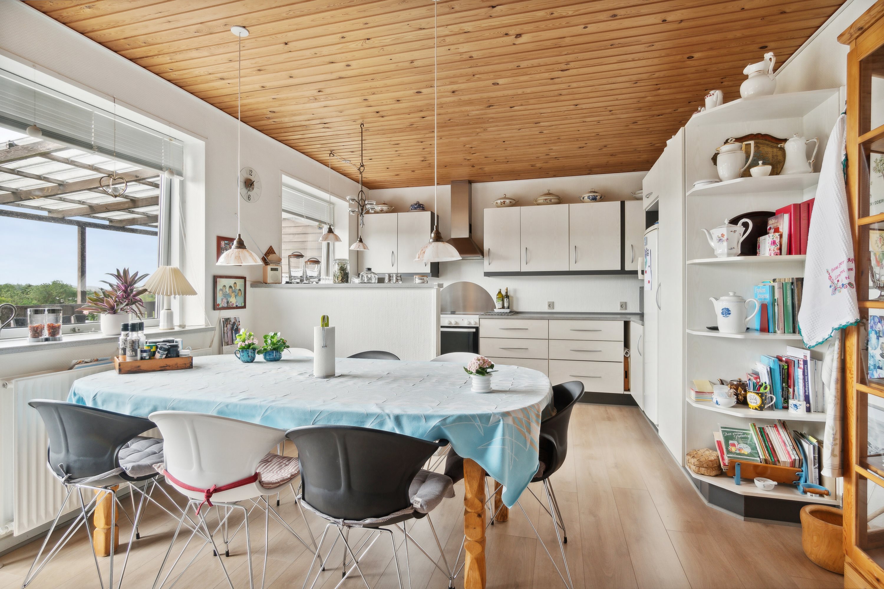 Fremhævet spisestue billede i fuldskærmstilstand. Billede af Bybakken 21, Ræhr, 7730 Hanstholm