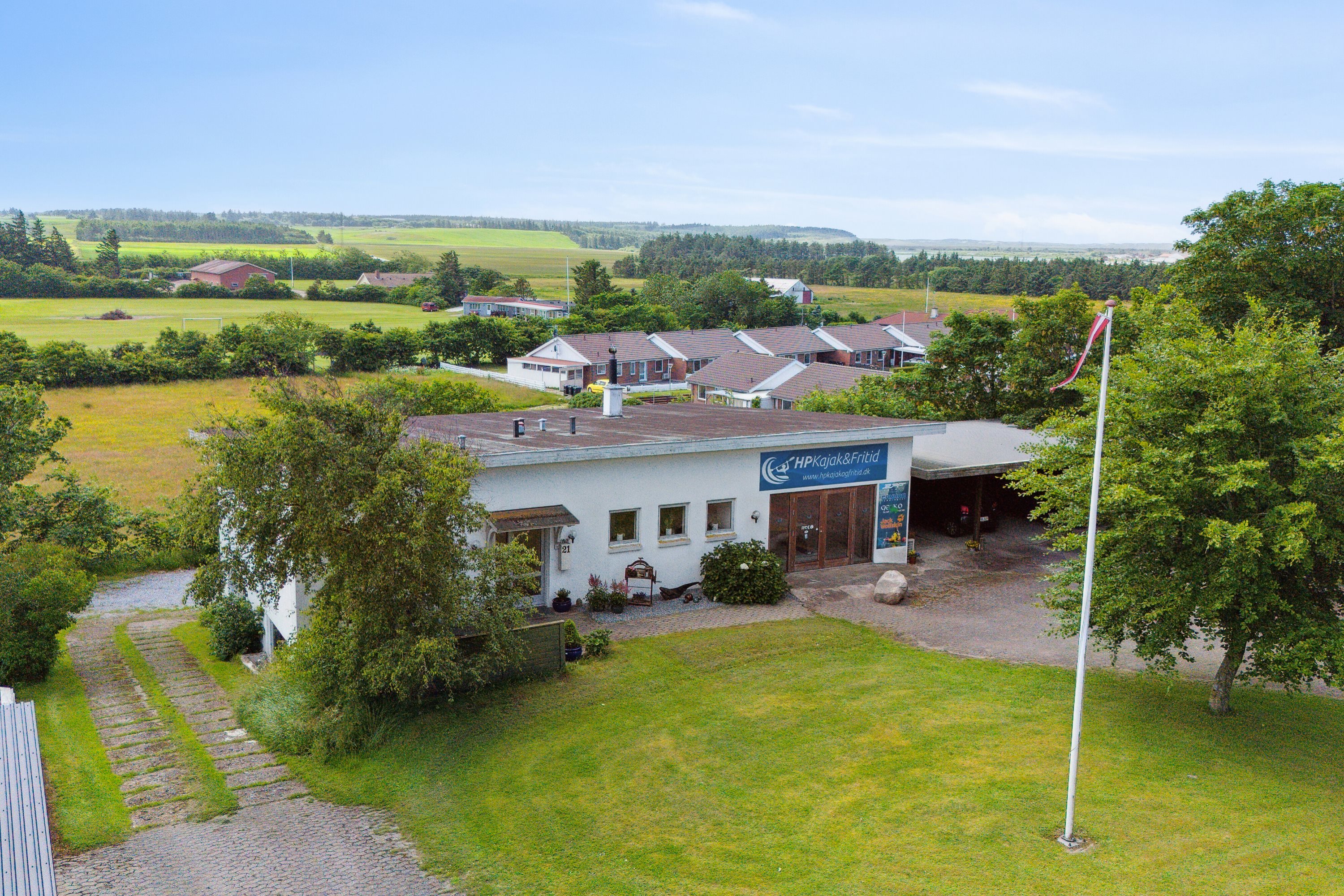 Fremhævet udsigt fra toppen billede i fuldskærmstilstand. Billede af Bybakken 21, Ræhr, 7730 Hanstholm