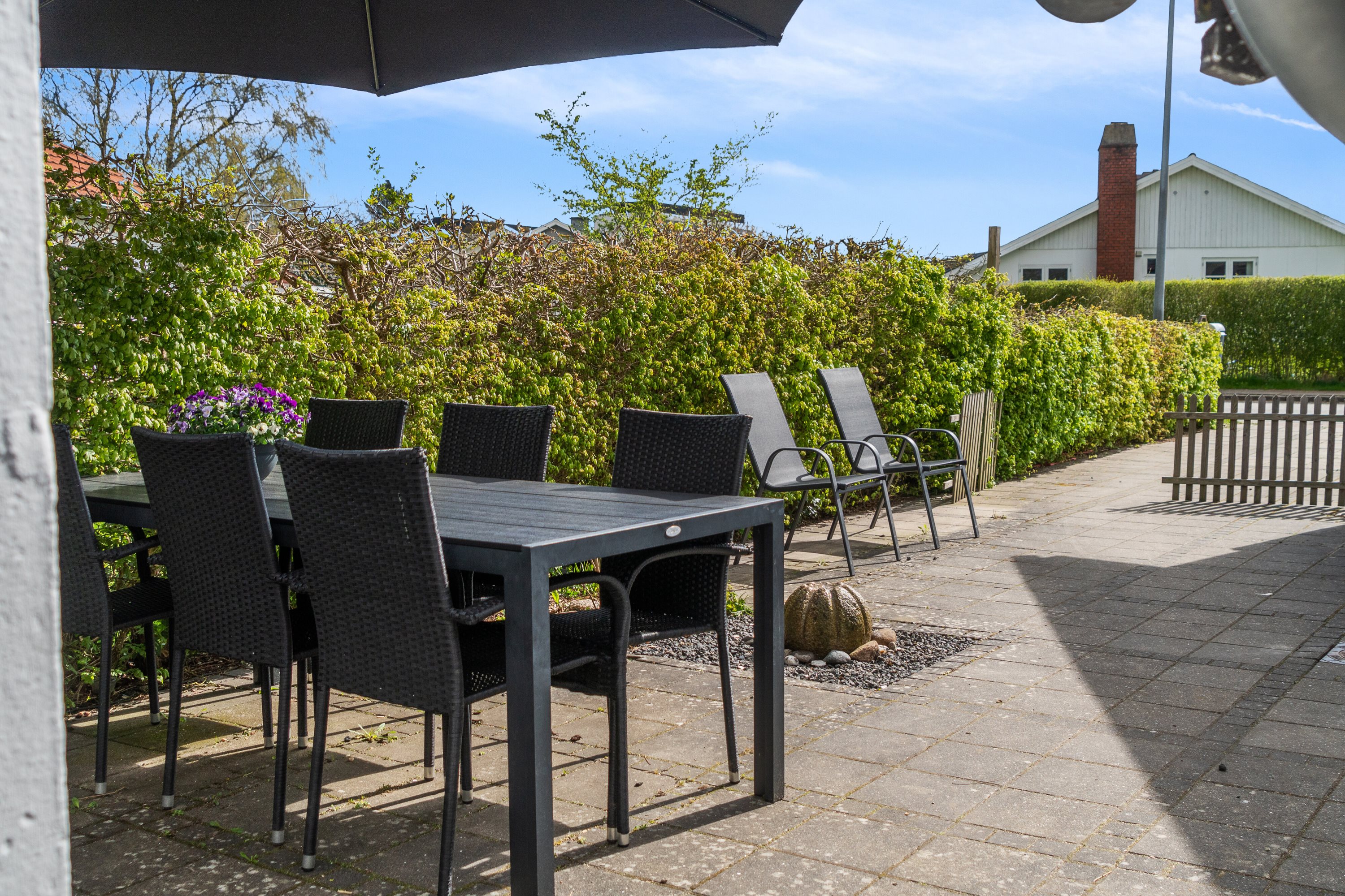 Fremhævet terrasse billede i fuldskærmstilstand. Billede af Bekkasinvej 11, 8800 Viborg