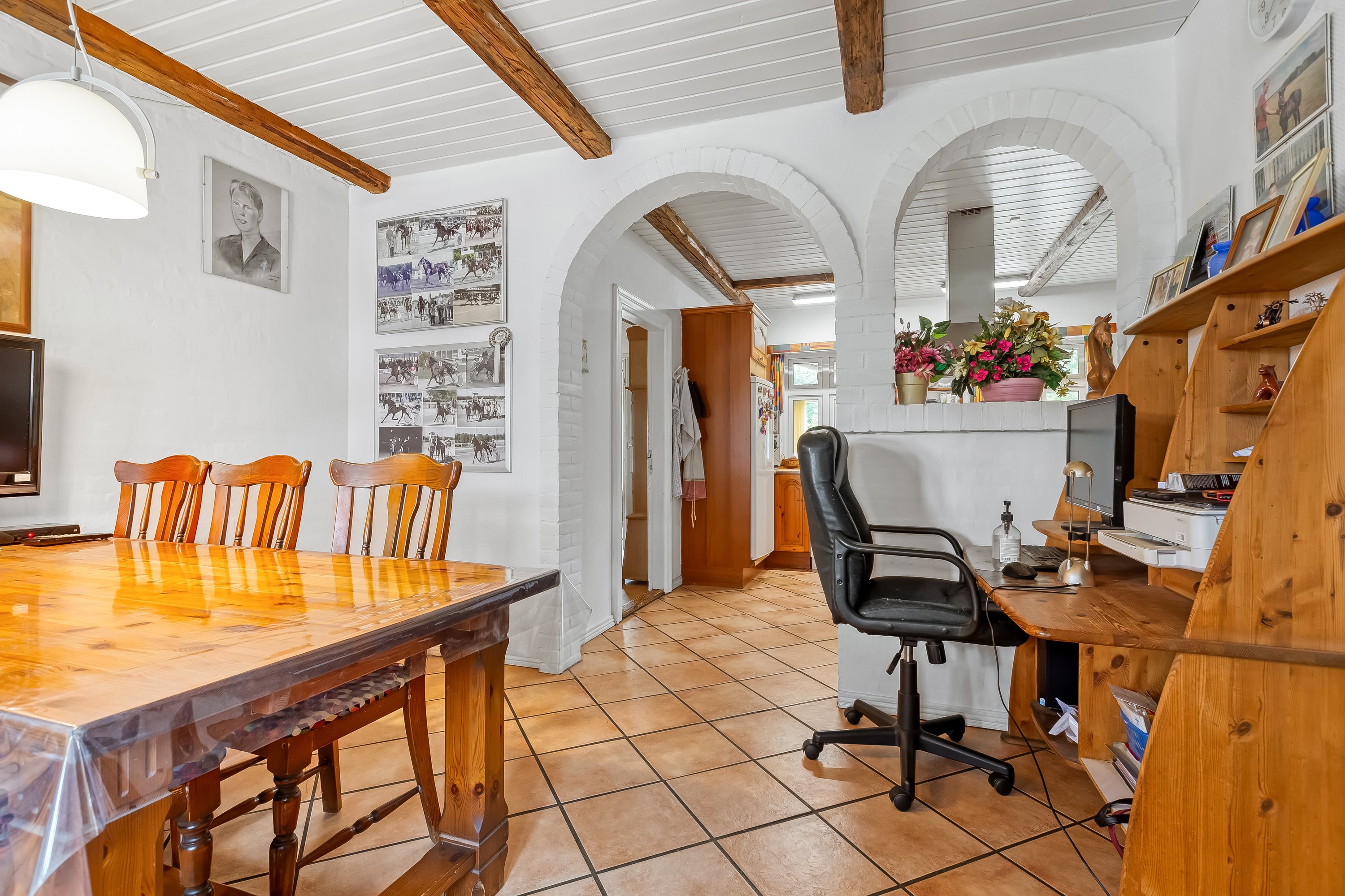 Fremhævet stue billede i fuldskærmstilstand. Billede af Hesselåvej 33, Skave, 7500 Holstebro