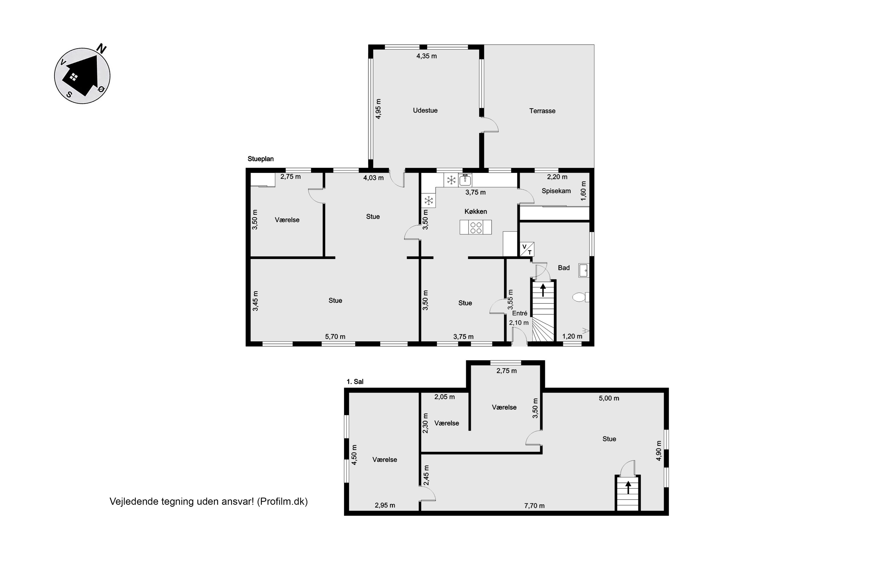 Plantegninger billede af Hesselåvej 33, Skave, 7500 Holstebro