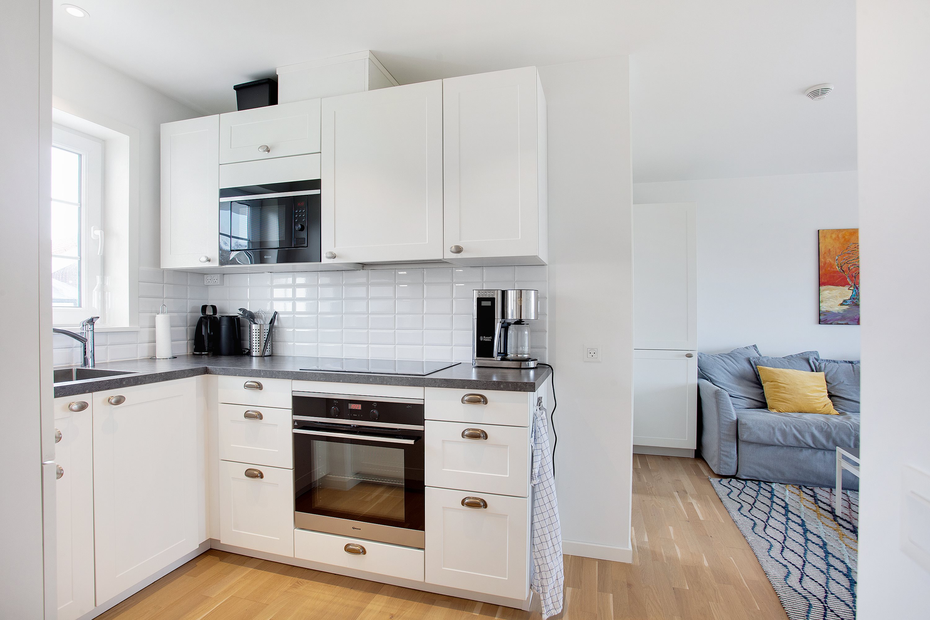 Fremhævet køkken billede i fuldskærmstilstand. Billede af Prof Johansens Vej 2B, 7., Seaside Feriehuse, 9940 Læsø