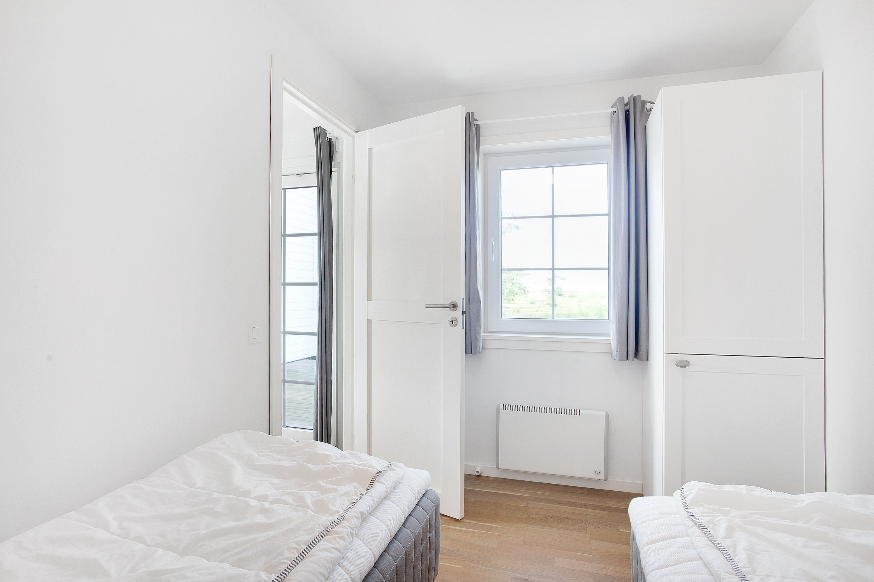 Fremhævet soveværelse billede i fuldskærmstilstand. Billede af Prof Johansens Vej 2B, 7., Seaside Feriehuse, 9940 Læsø