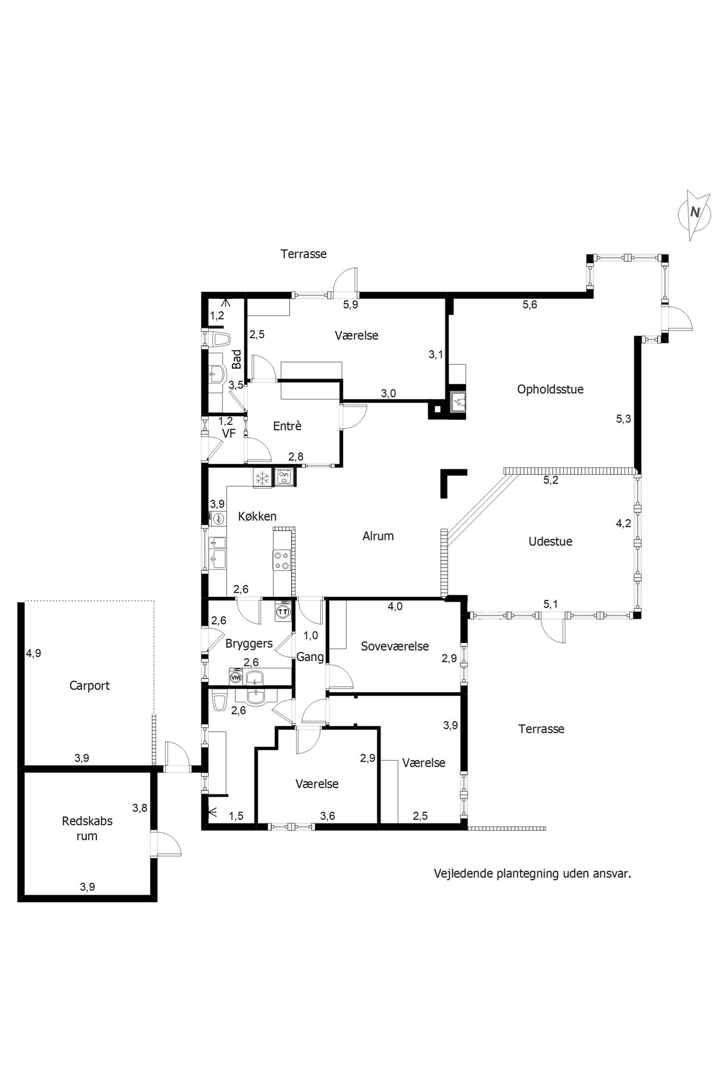 Plantegninger billede af Egedesmindevej 114, 6715 Esbjerg N