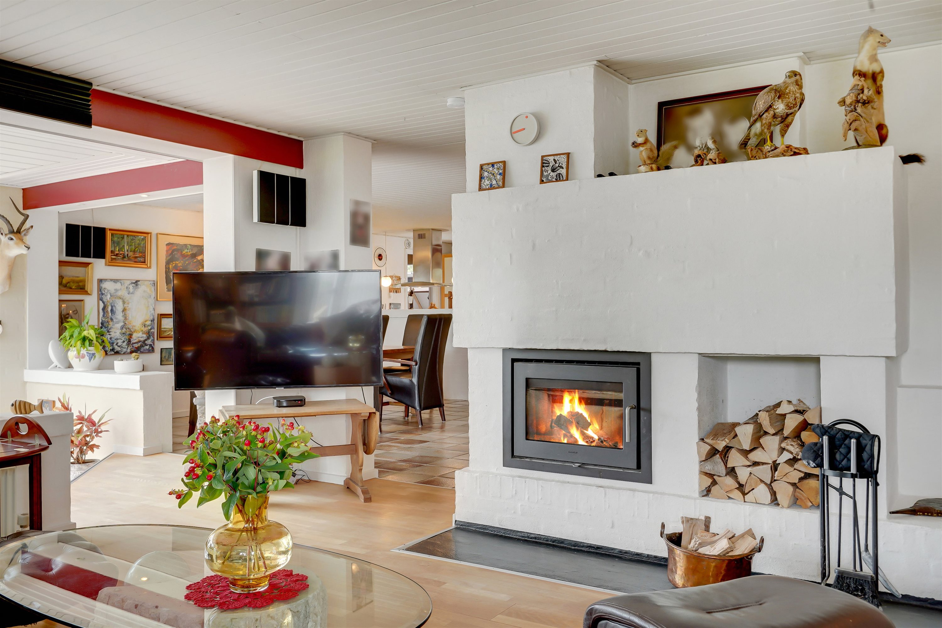 Fremhævet stue billede i fuldskærmstilstand. Billede af Egedesmindevej 114, 6715 Esbjerg N