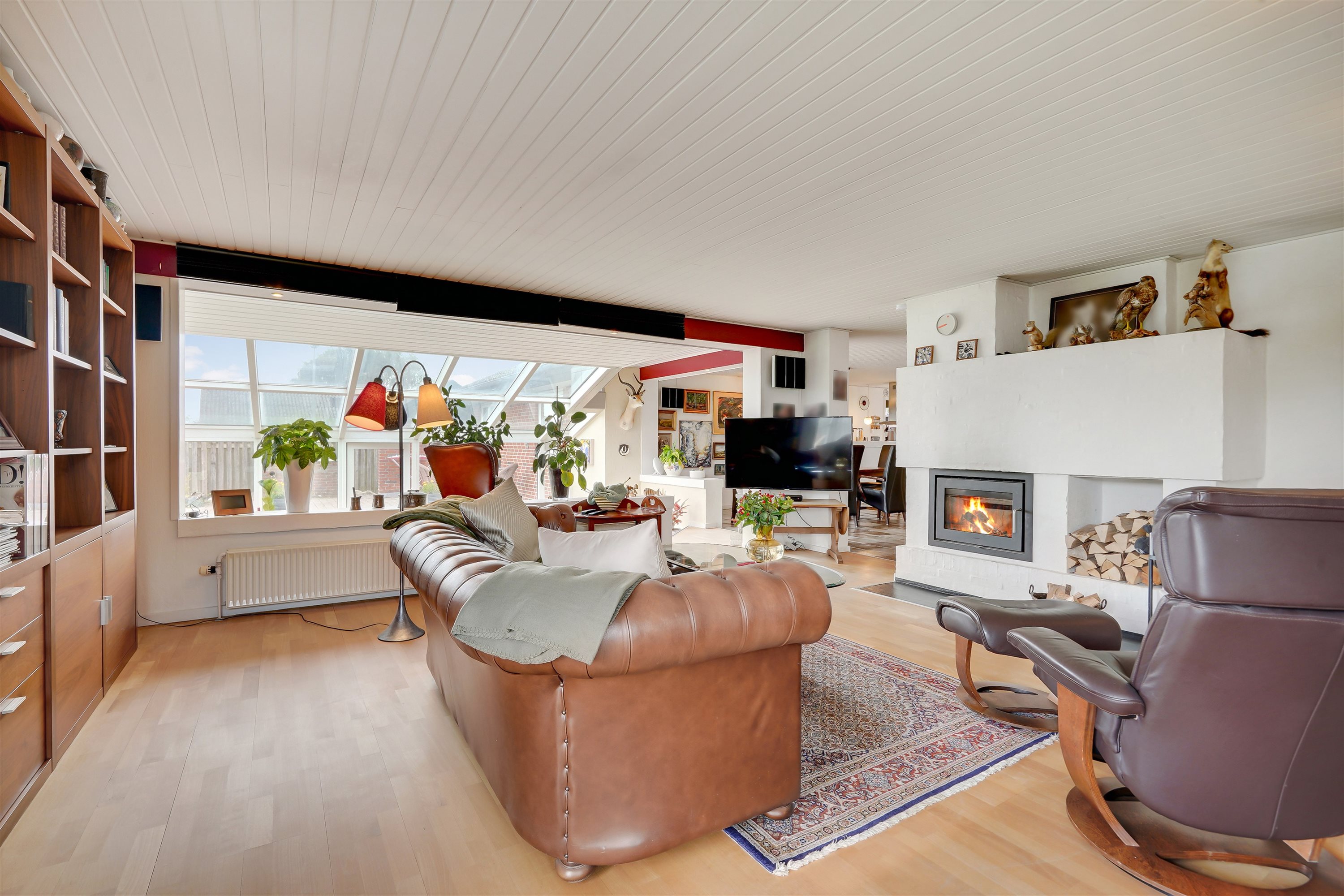 Fremhævet stue billede i fuldskærmstilstand. Billede af Egedesmindevej 114, 6715 Esbjerg N