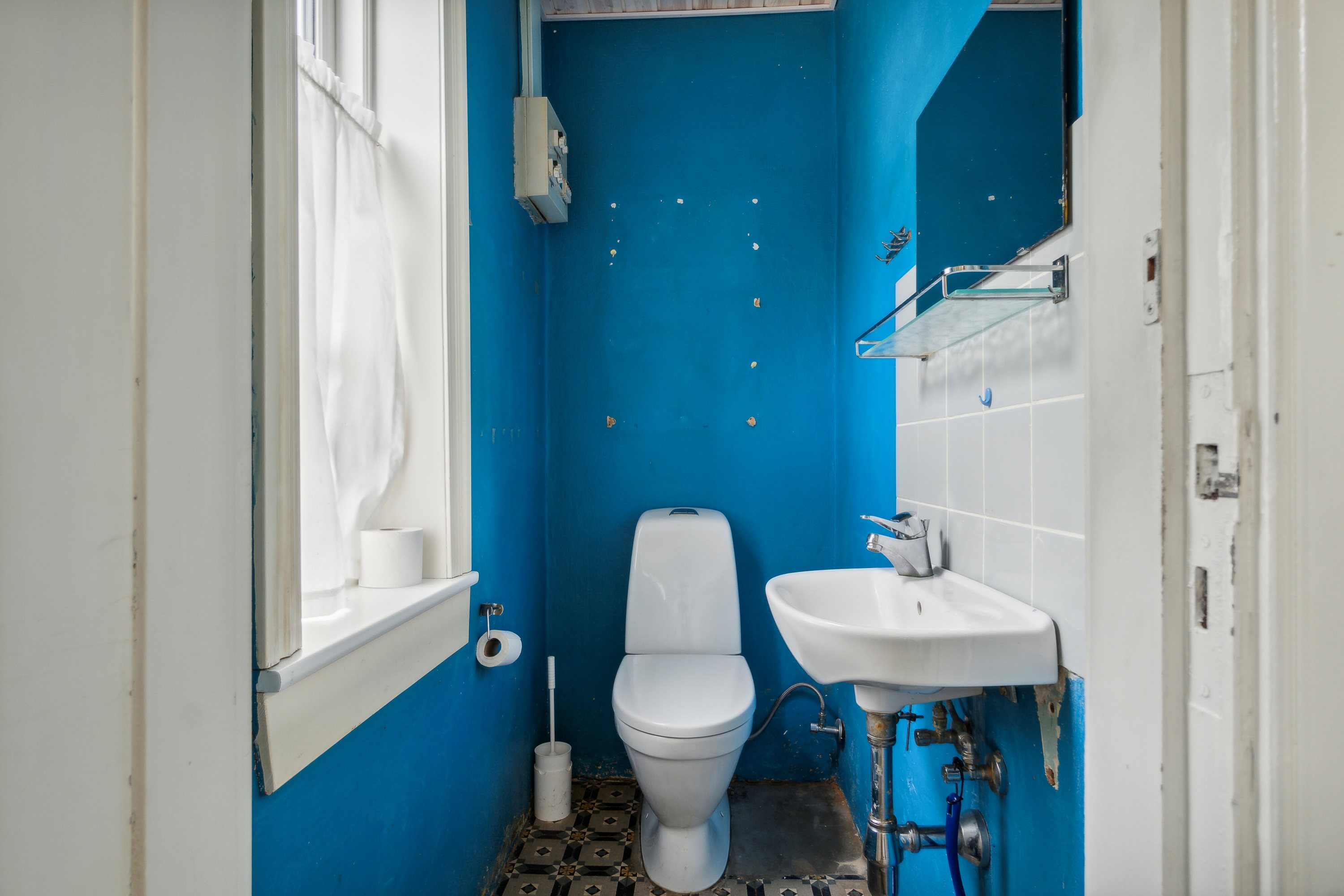 Fremhævet badeværelse billede i fuldskærmstilstand. Billede af Villerslevvej 8, Villerslev, 7755 Bedsted Thy