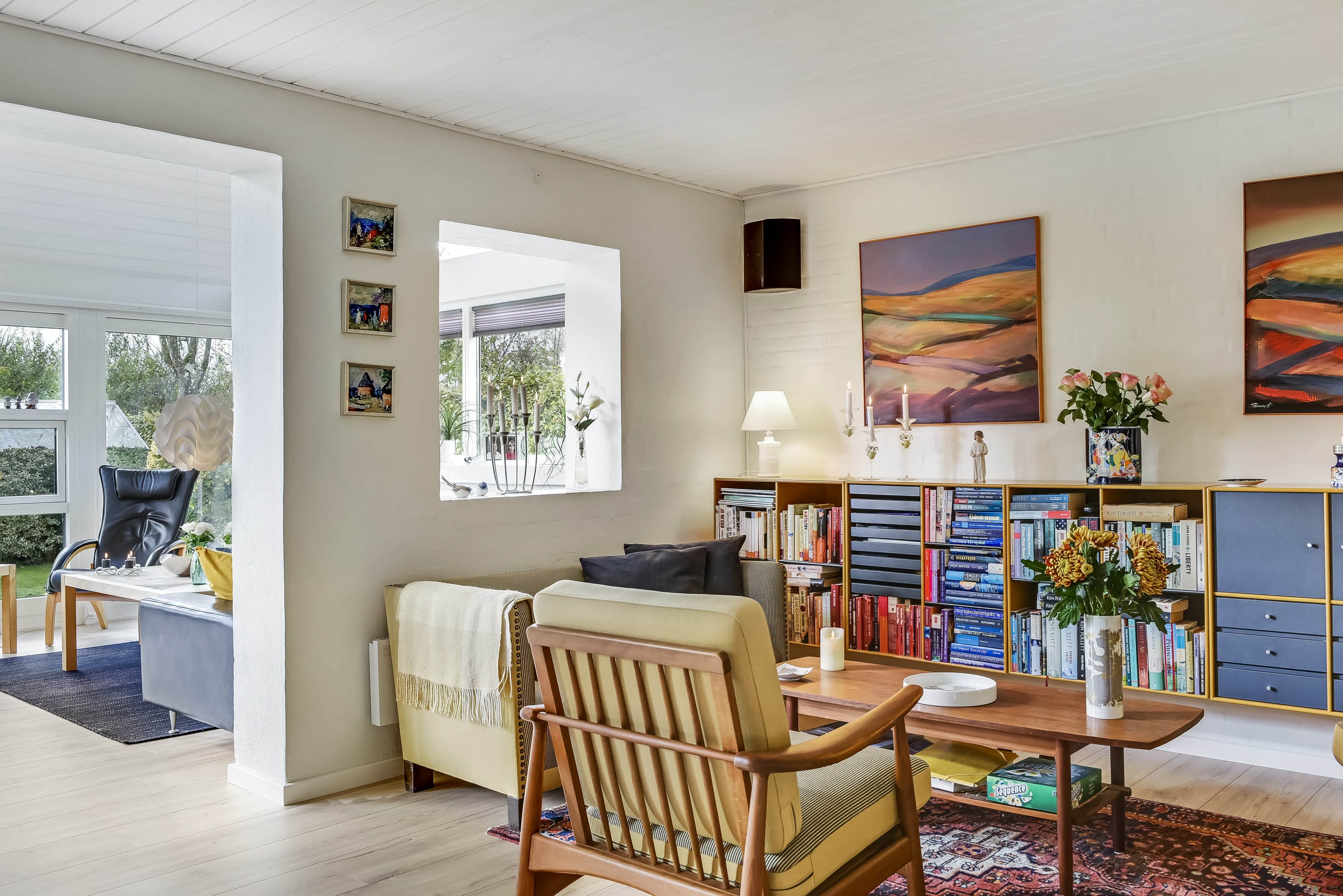 Fremhævet stue billede i fuldskærmstilstand. Billede af Kobberupvej 209, Mejrup, 7500 Holstebro