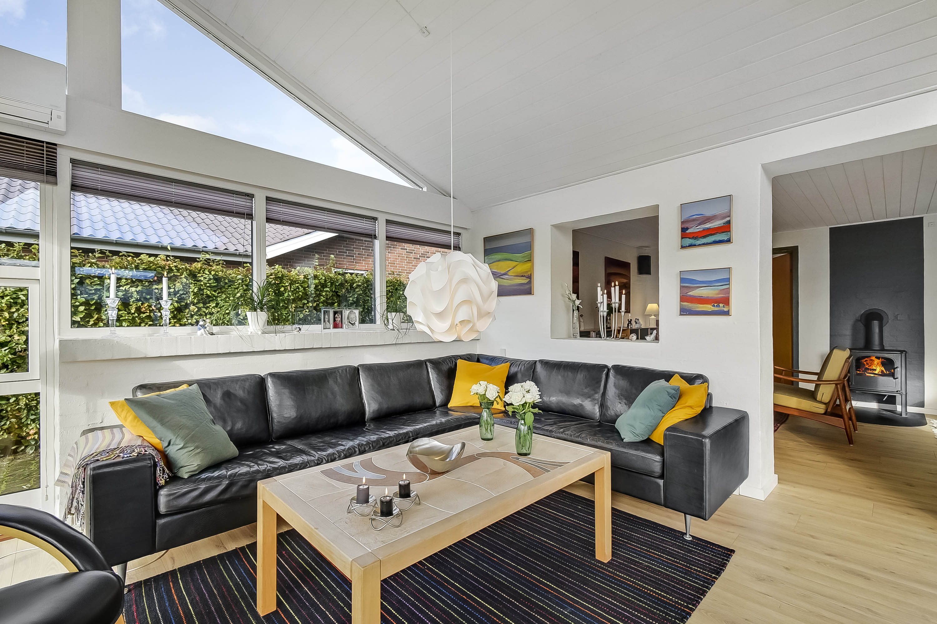 Fremhævet udestue billede i fuldskærmstilstand. Billede af Kobberupvej 209, Mejrup, 7500 Holstebro