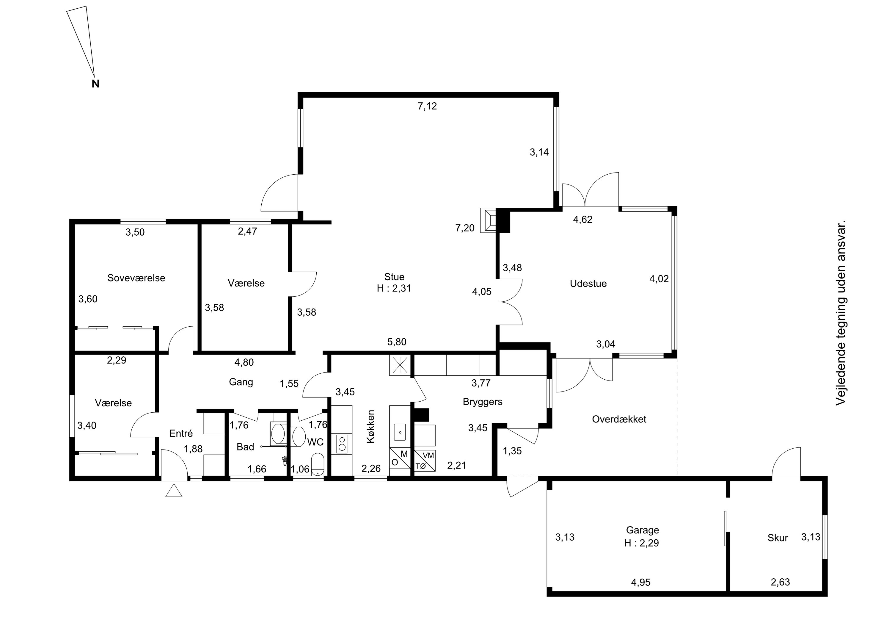 Plantegninger billede af Dalsvinget 14, 4600 Køge