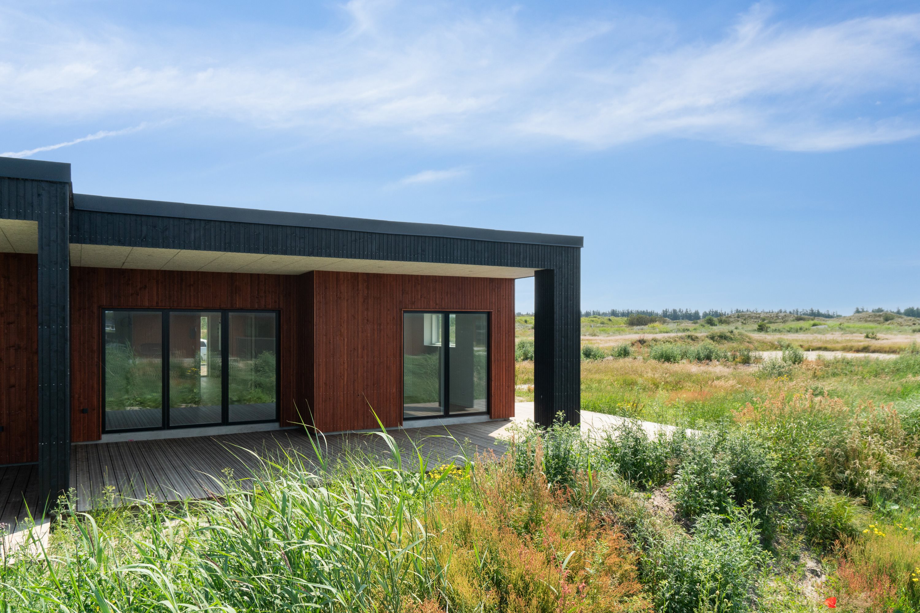 Miniaturebillede 1: udendørs. Billede af Sortebærbakken 9, Vorupør, 7700 Thisted