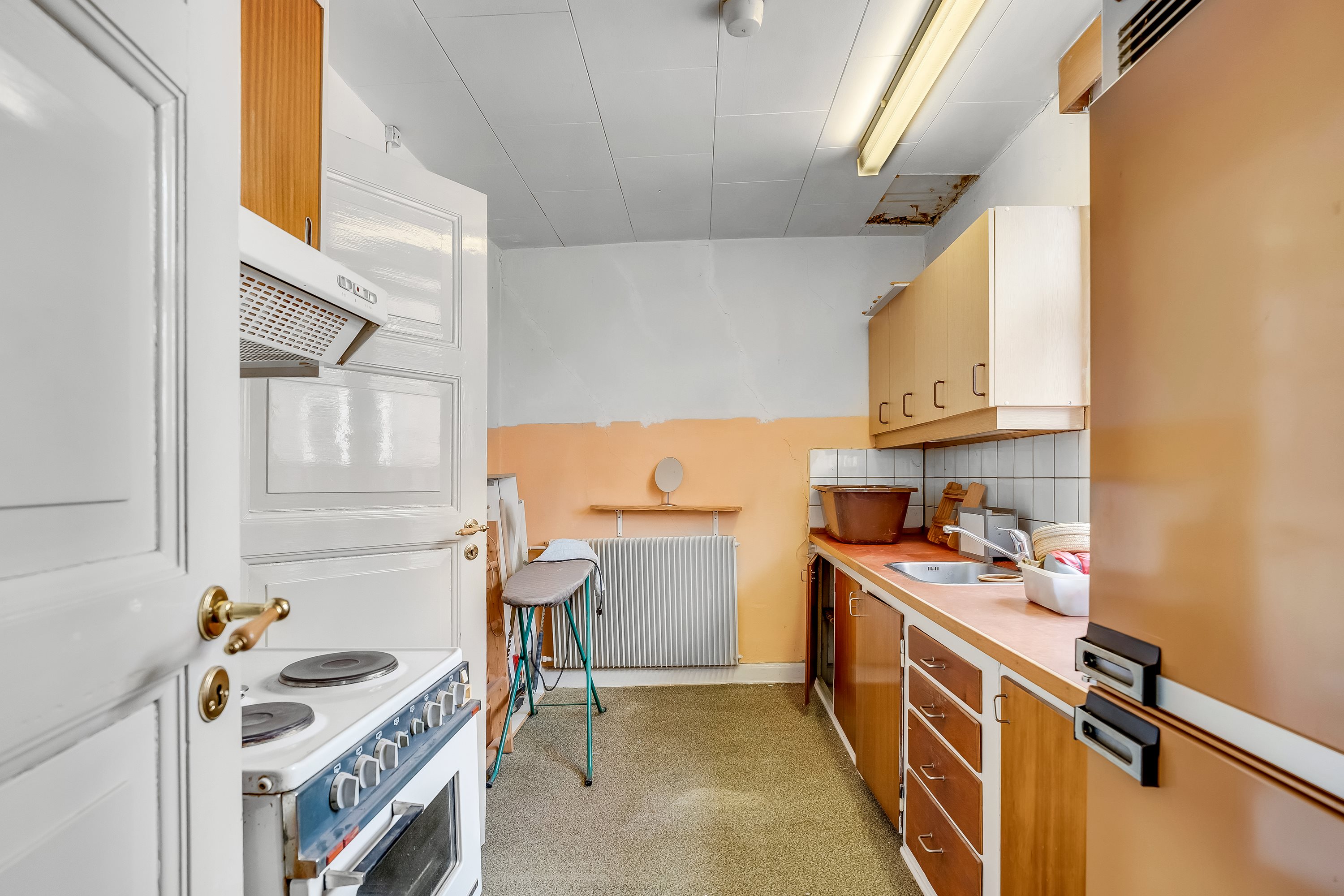 Fremhævet køkken billede i fuldskærmstilstand. Billede af Gedservej 151, 4800 Nykøbing F