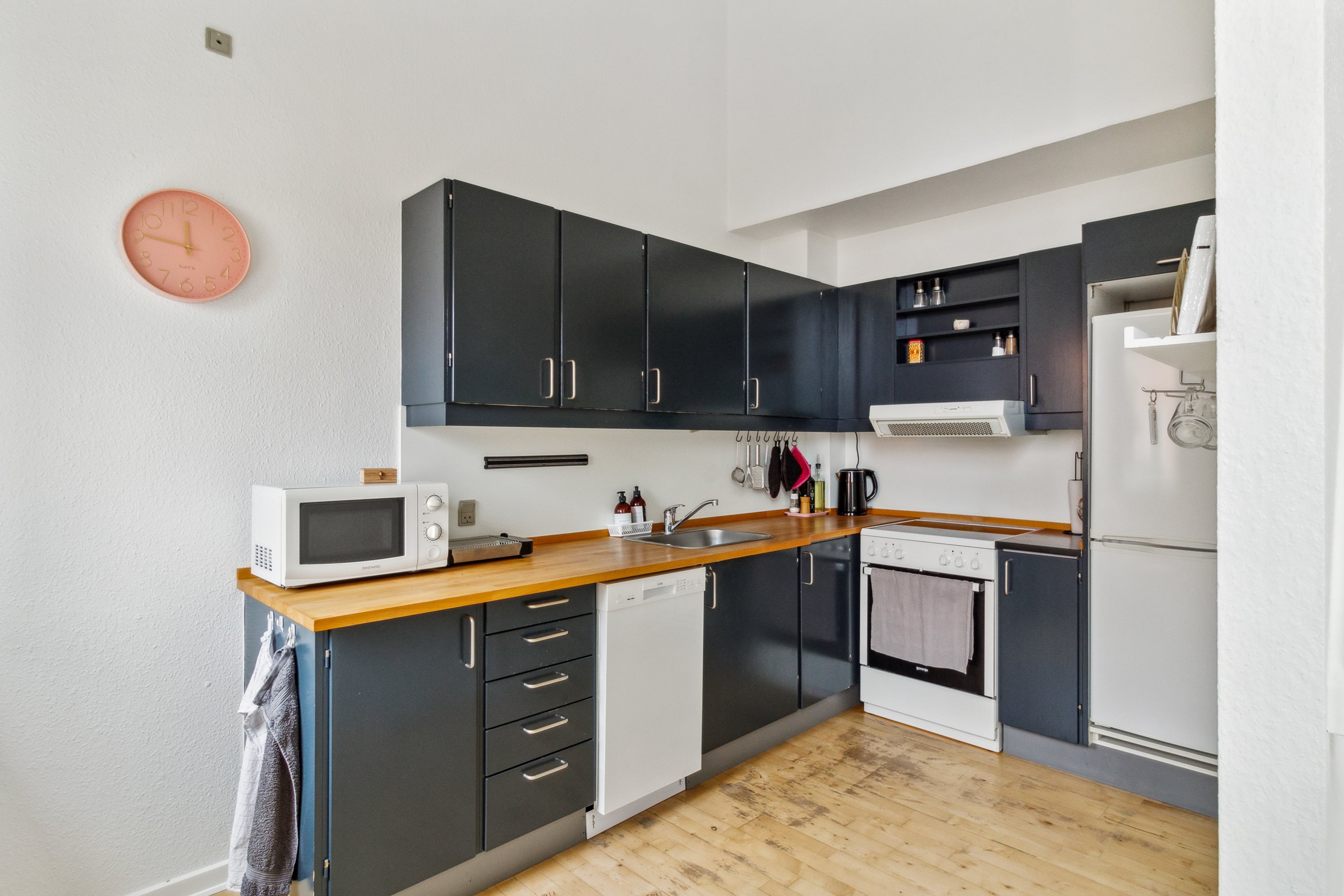 Fremhævet køkken billede i fuldskærmstilstand. Billede af Møllegården 4, 1., 6320 Egernsund