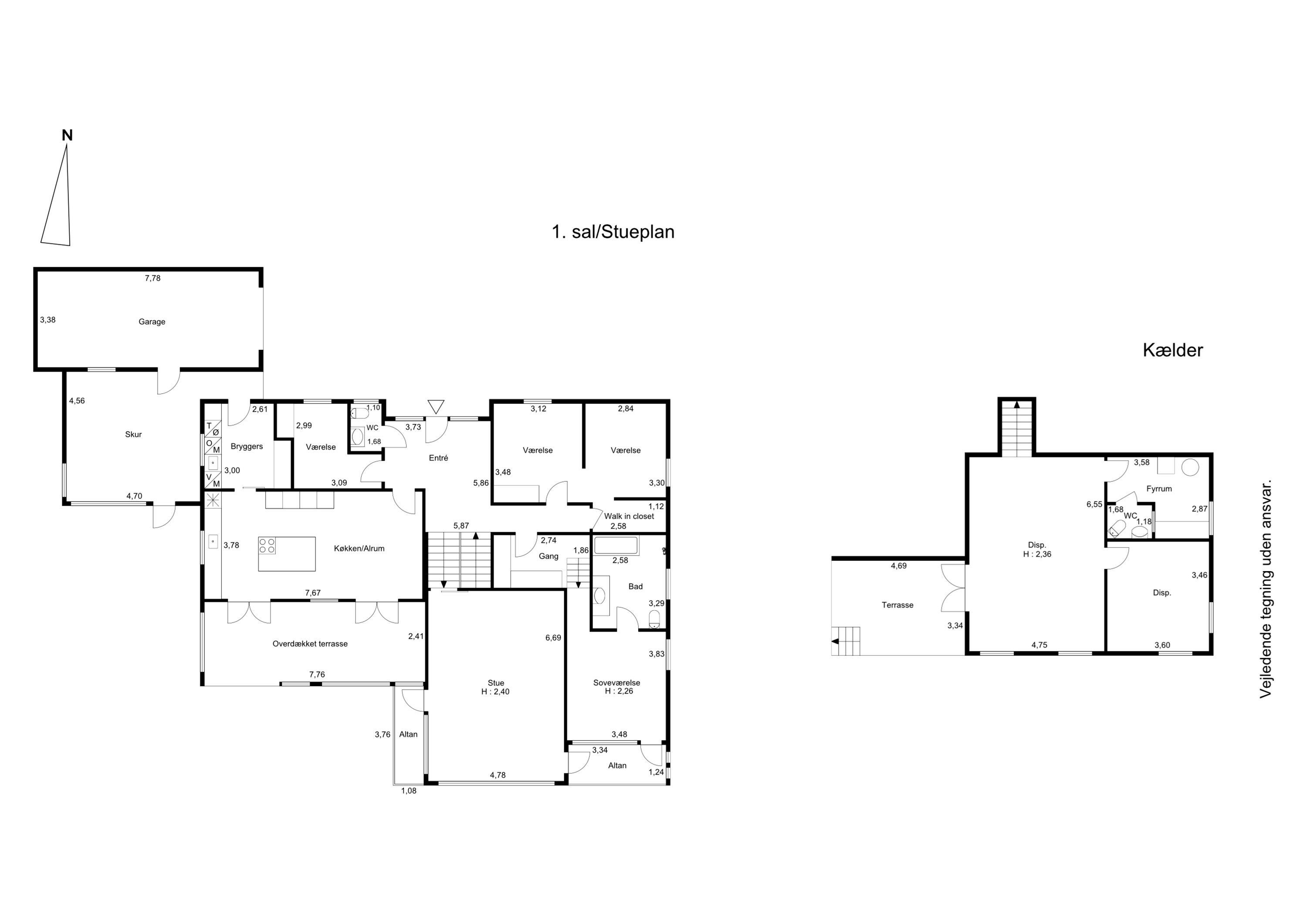 Plantegninger billede af Bytoftevej 20, Slimminge, 4100 Ringsted