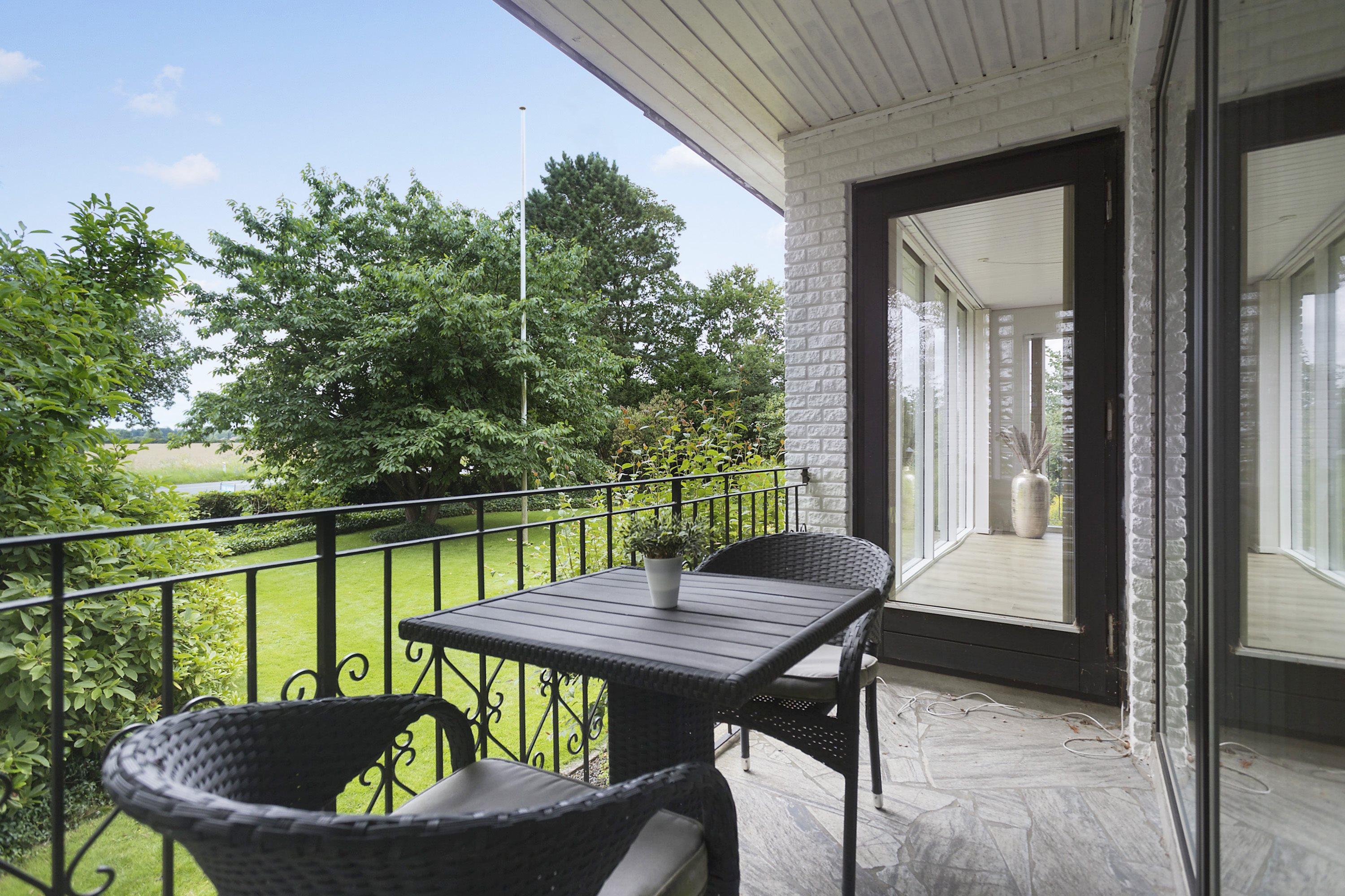 Fremhævet altan billede i fuldskærmstilstand. Billede af Bytoftevej 20, Slimminge, 4100 Ringsted