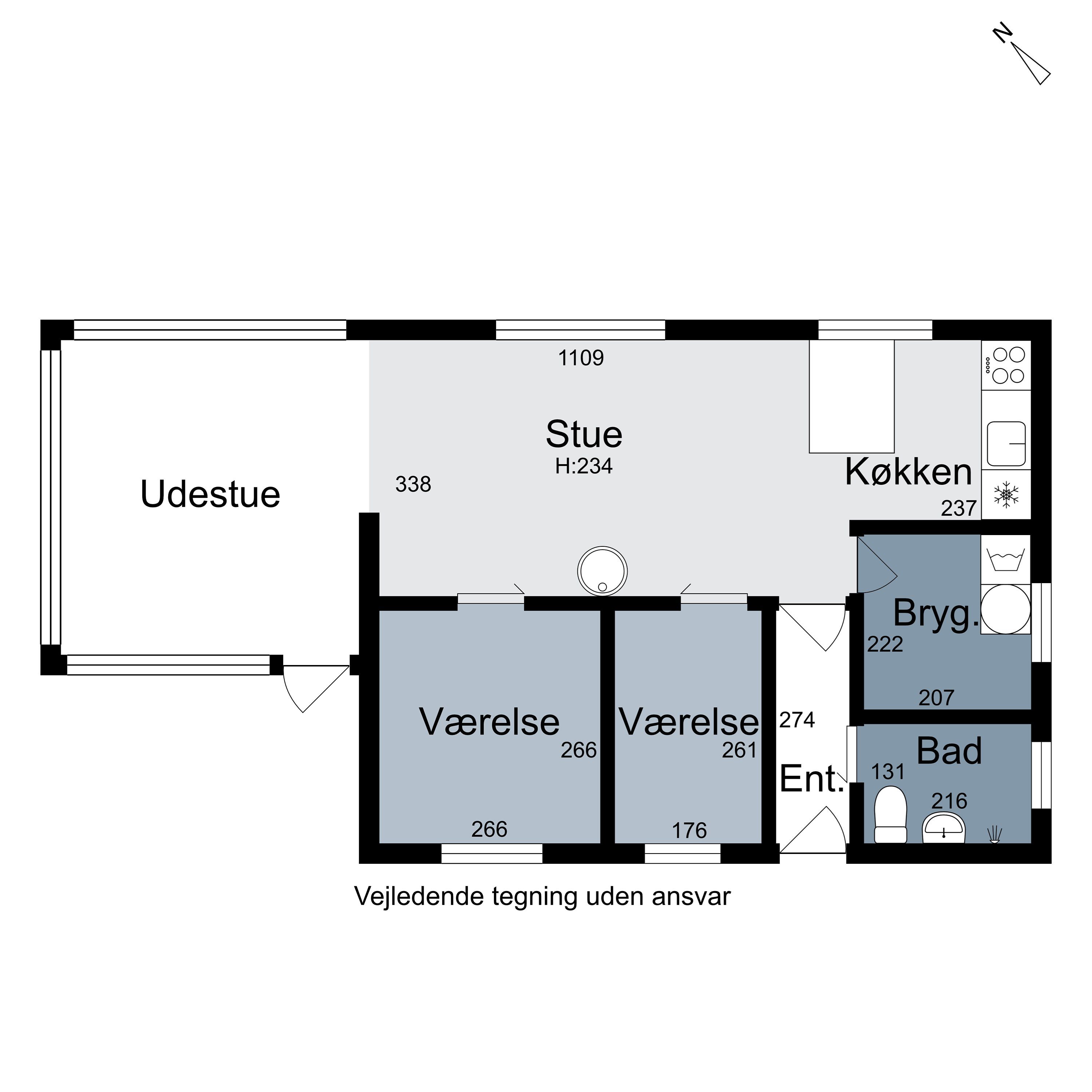 Plantegninger billede af Mølgaardsvej 37, Vorupør, 7700 Thisted